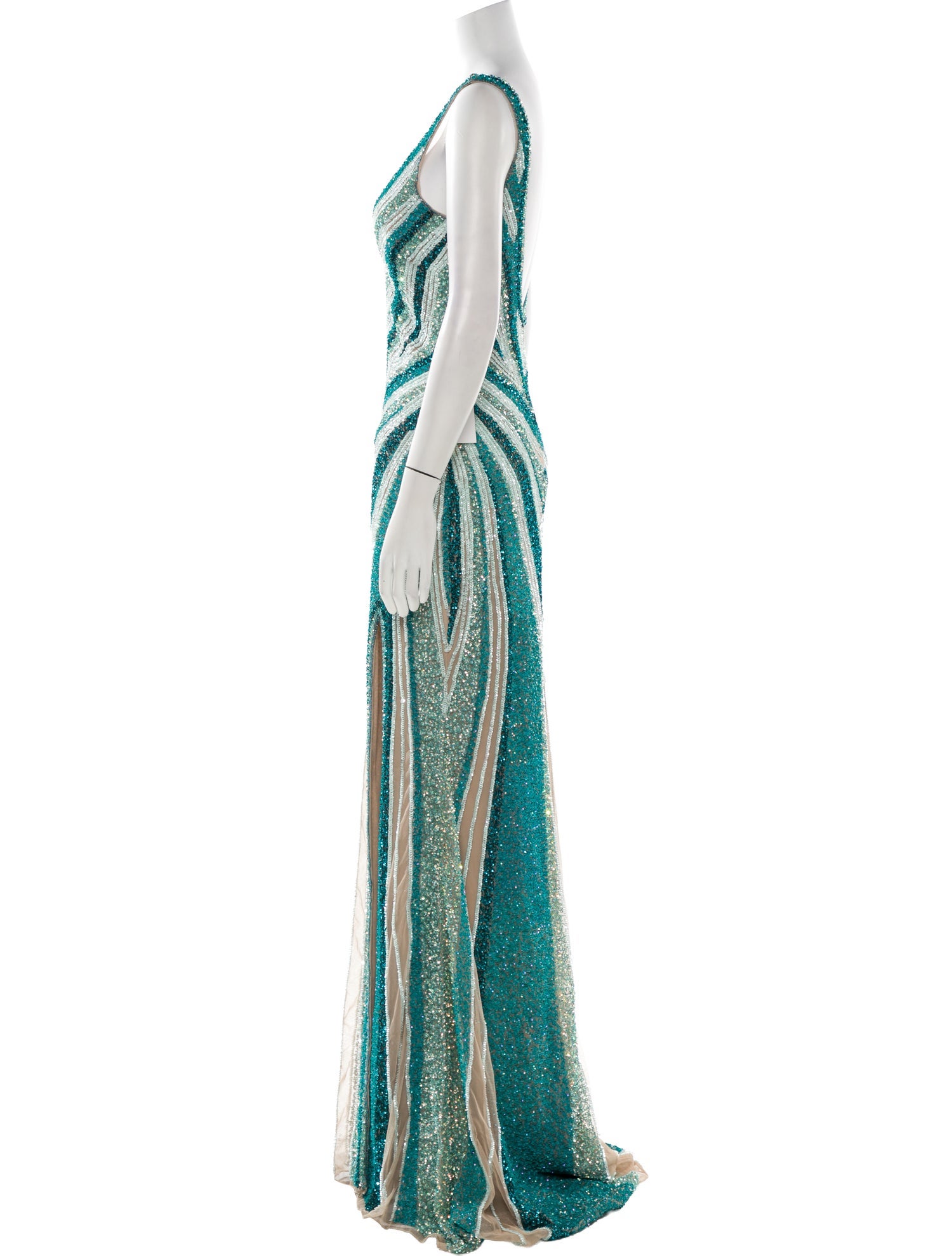 Portia & Scarlett Sequin Long Dress w/ Tags