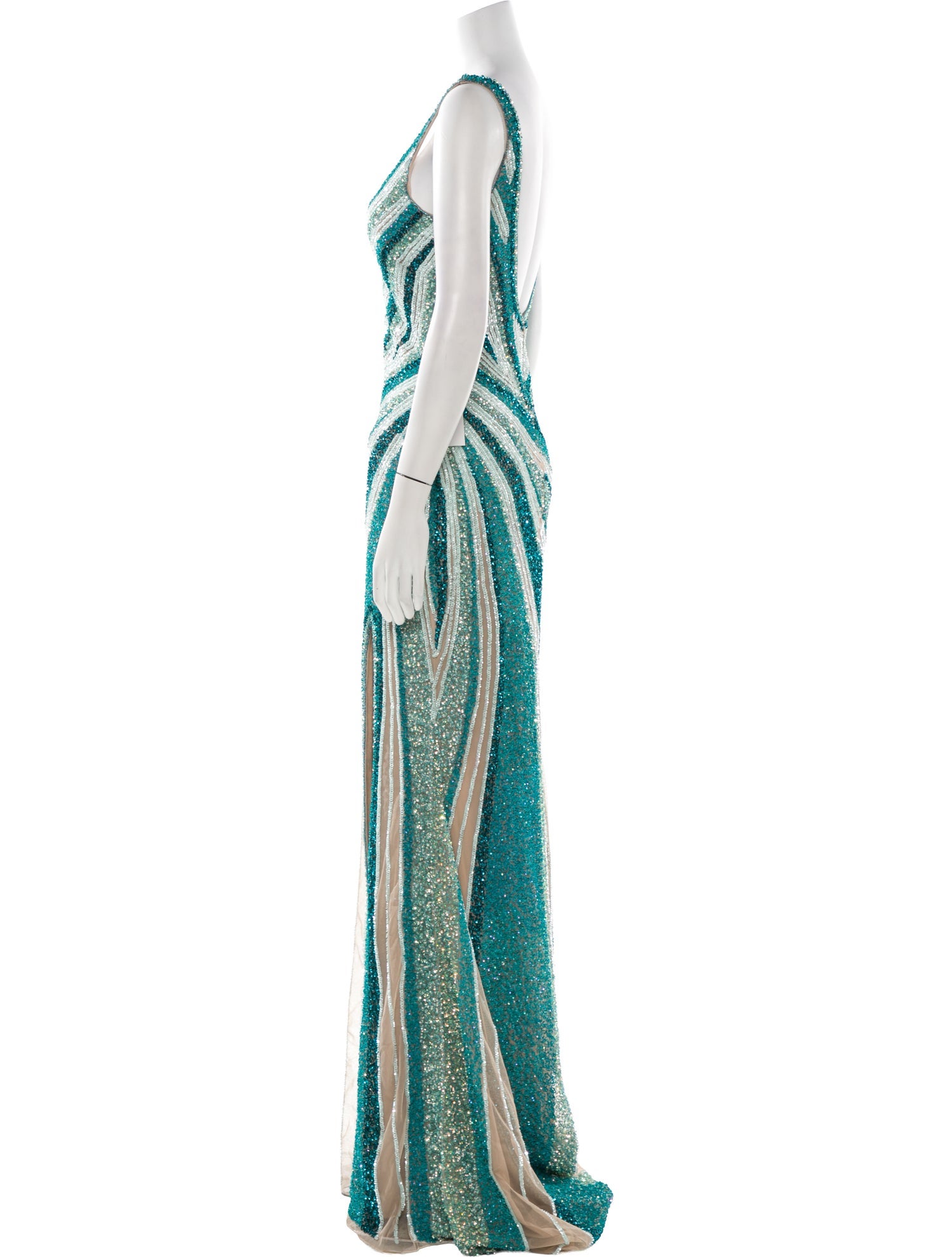 Portia & Scarlett Sequin Long Dress w/ Tags