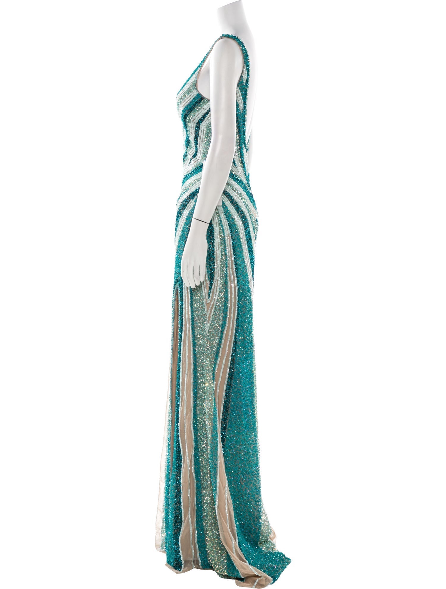 Portia & Scarlett Sequin Long Dress w/ Tags