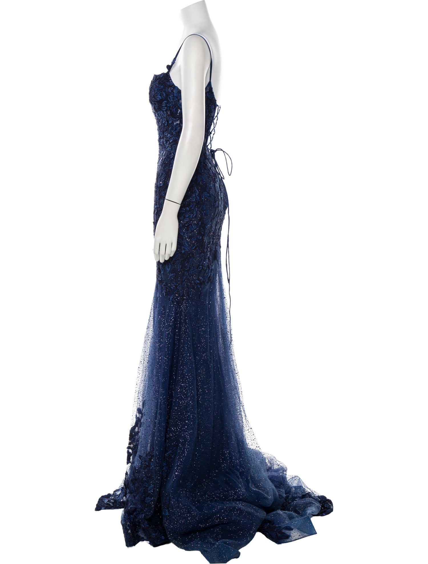 Portia & Scarlett Square Neckline Long Dress w/ Tags