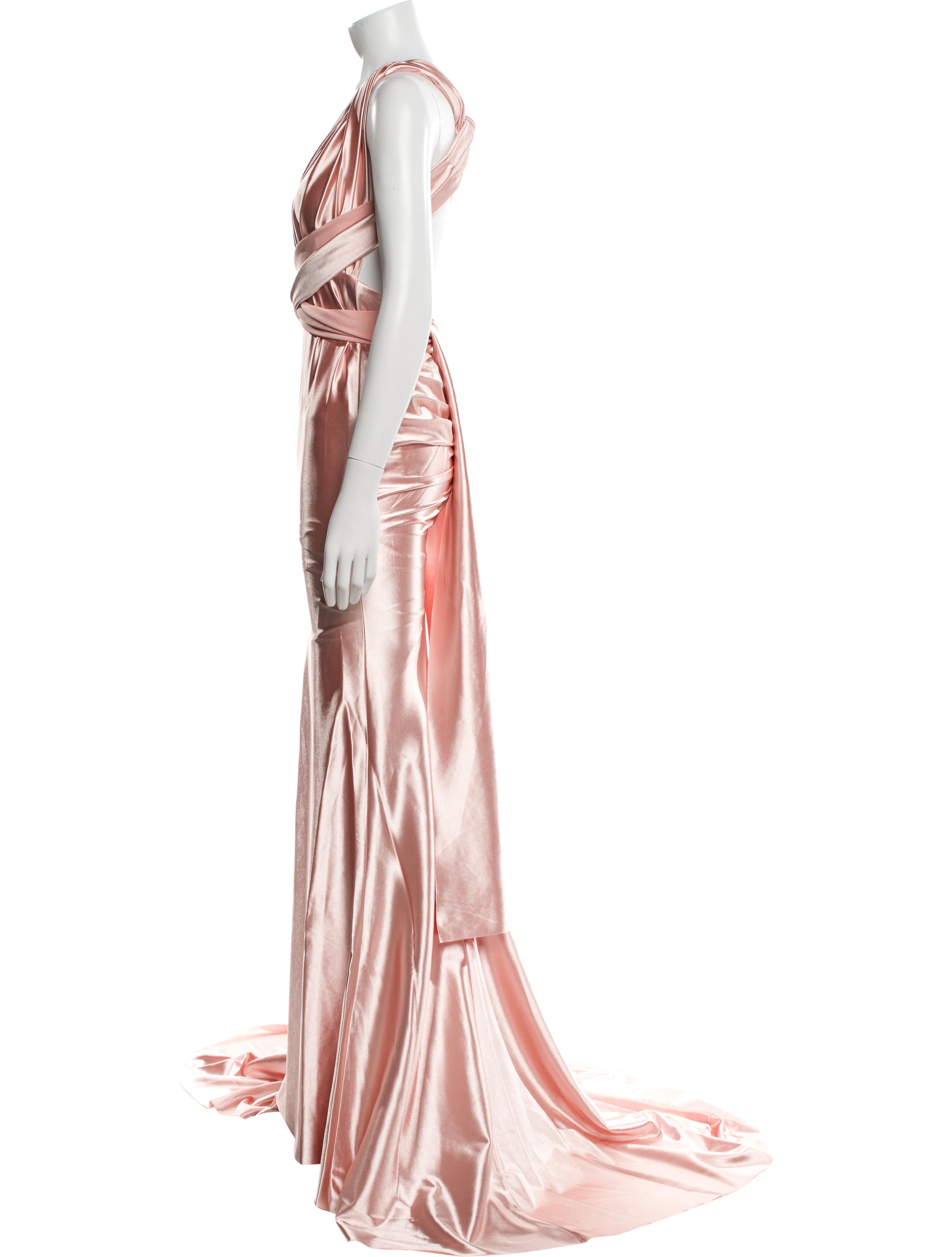 Portia & Scarlett V-Neck Long Dress w/ Tags