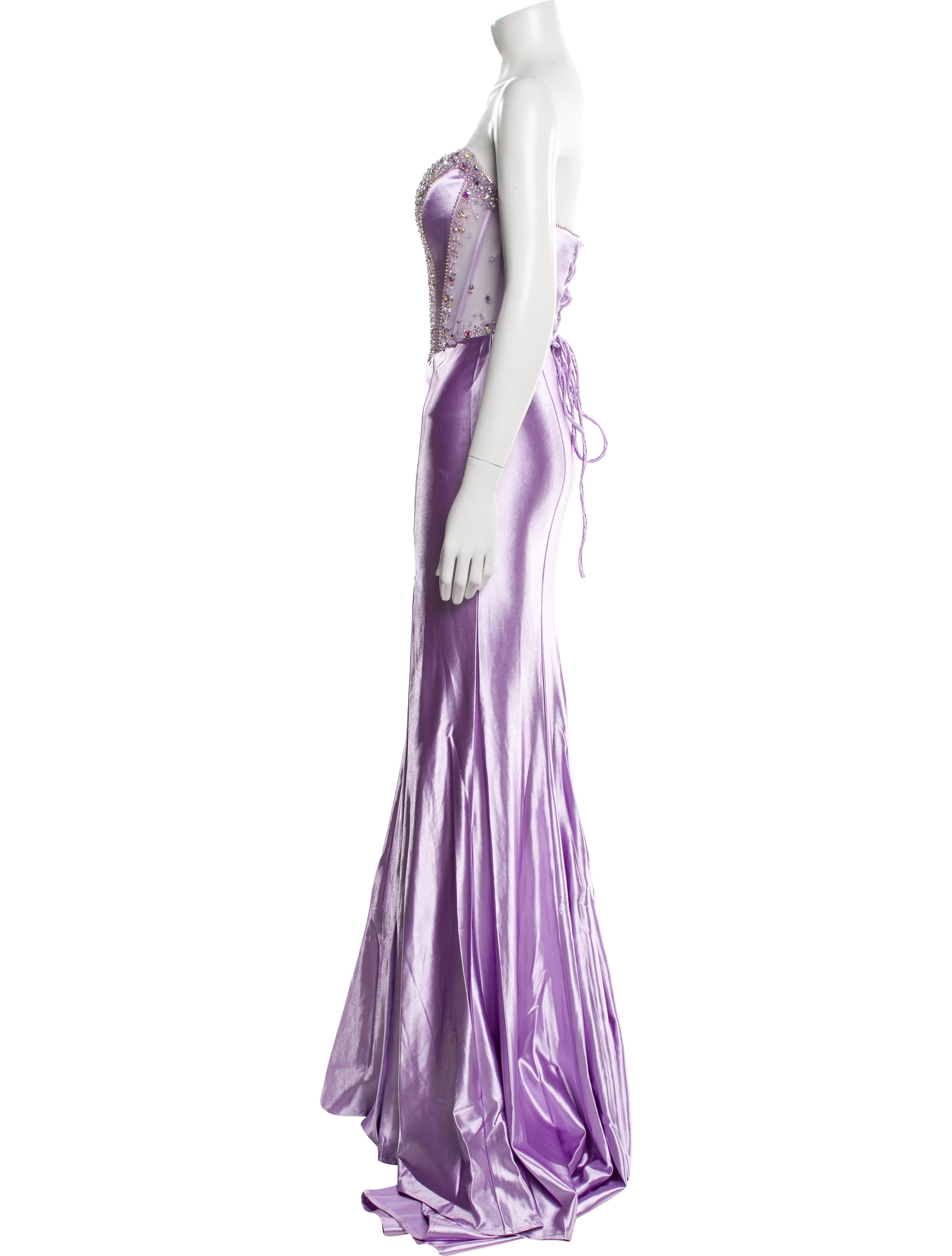 Portia & Scarlett Printed Long Dress w/ Tags