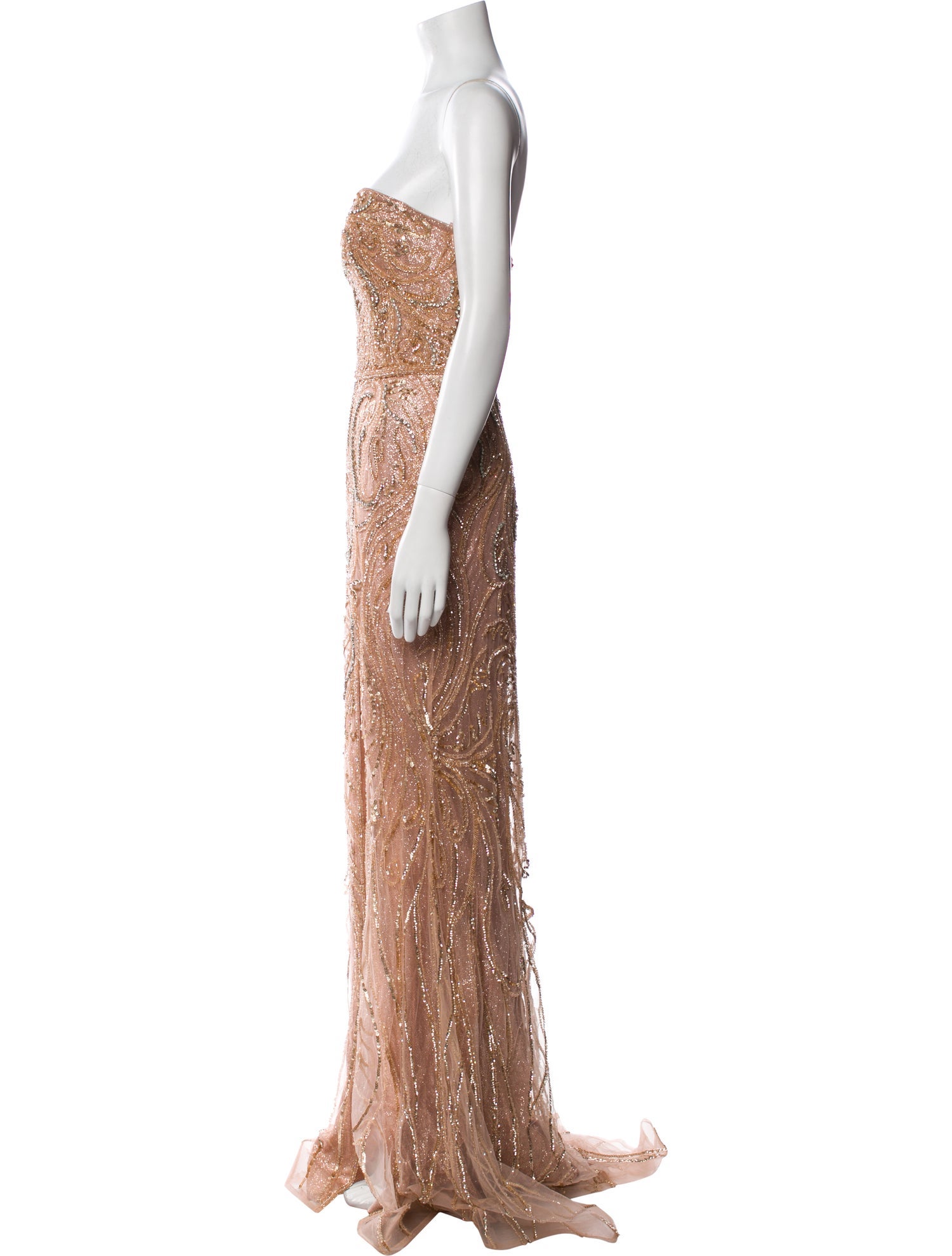 Portia & Scarlett Strapless Long Dress w/ Tags