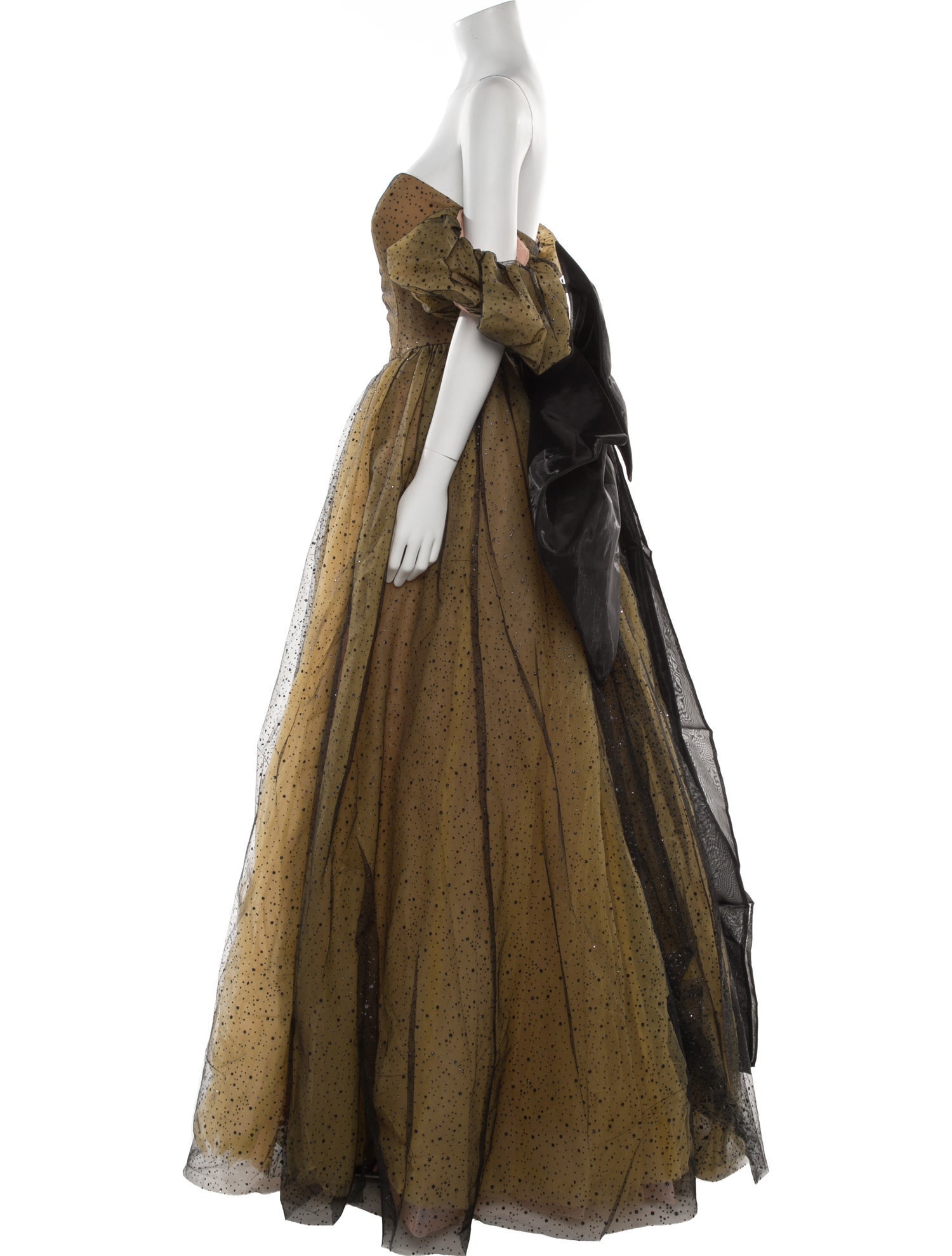 Portia & Scarlett Lace Pattern Long Dress