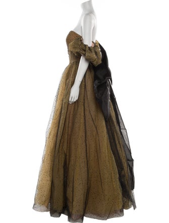 Portia & Scarlett Lace Pattern Long Dress