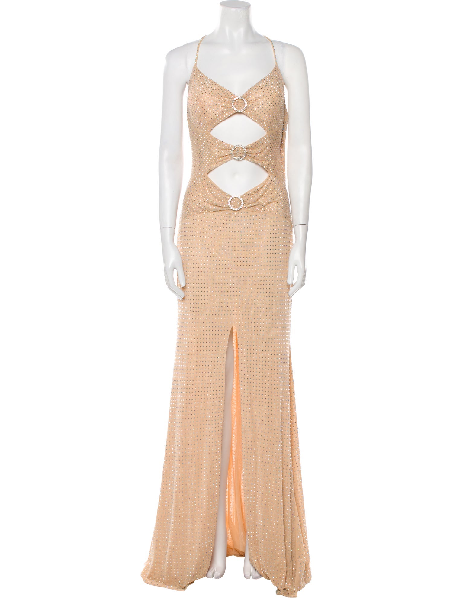 Portia & Scarlett Polka Dot Print Long Dress w/ Tags