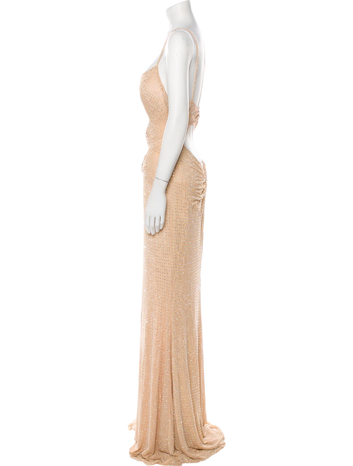 Portia & Scarlett Polka Dot Print Long Dress w/ Tags