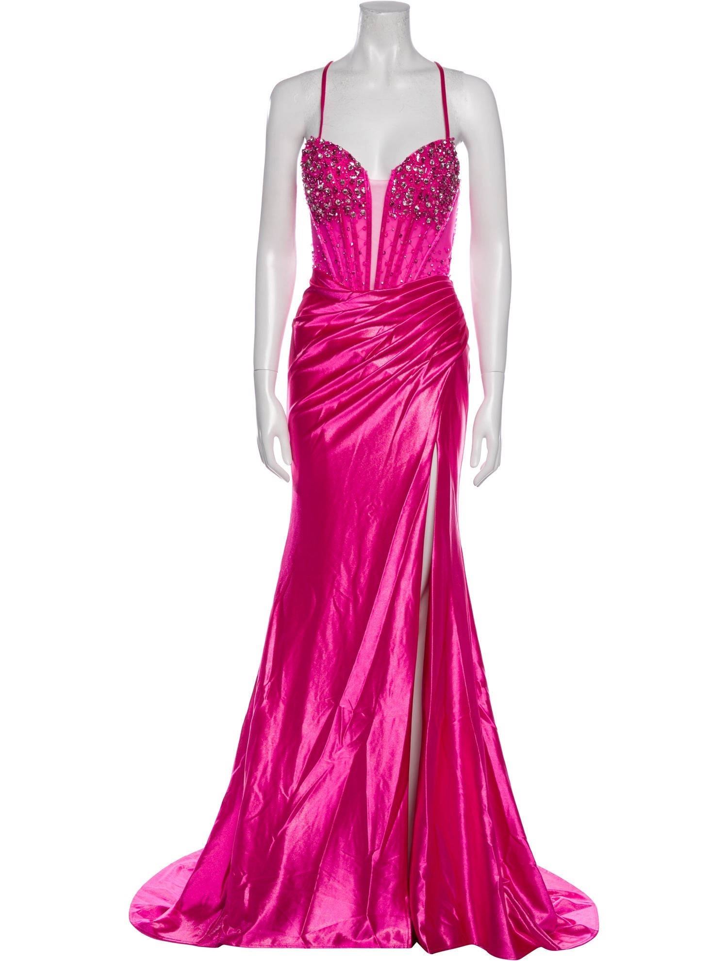 Portia & Scarlett V-Neck Long Dress w/ Tags