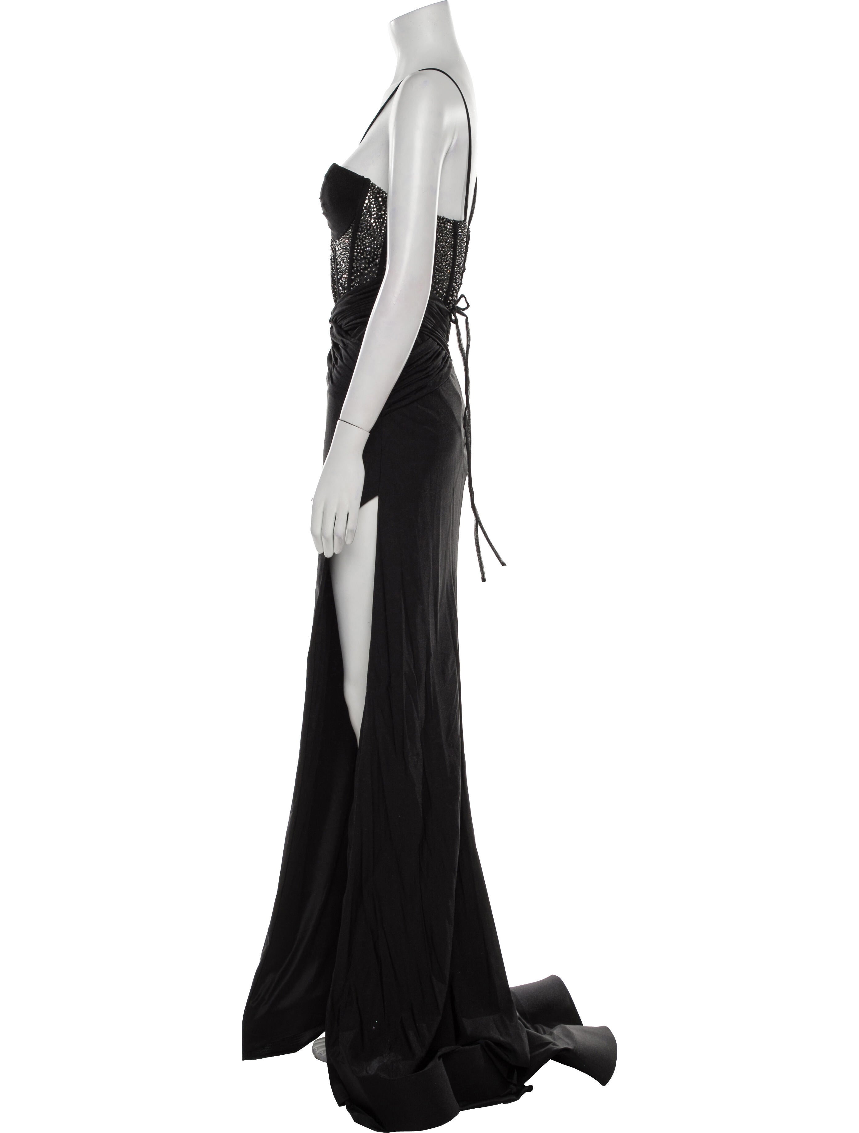 Portia & Scarlett V-Neck Long Dress w/ Tags