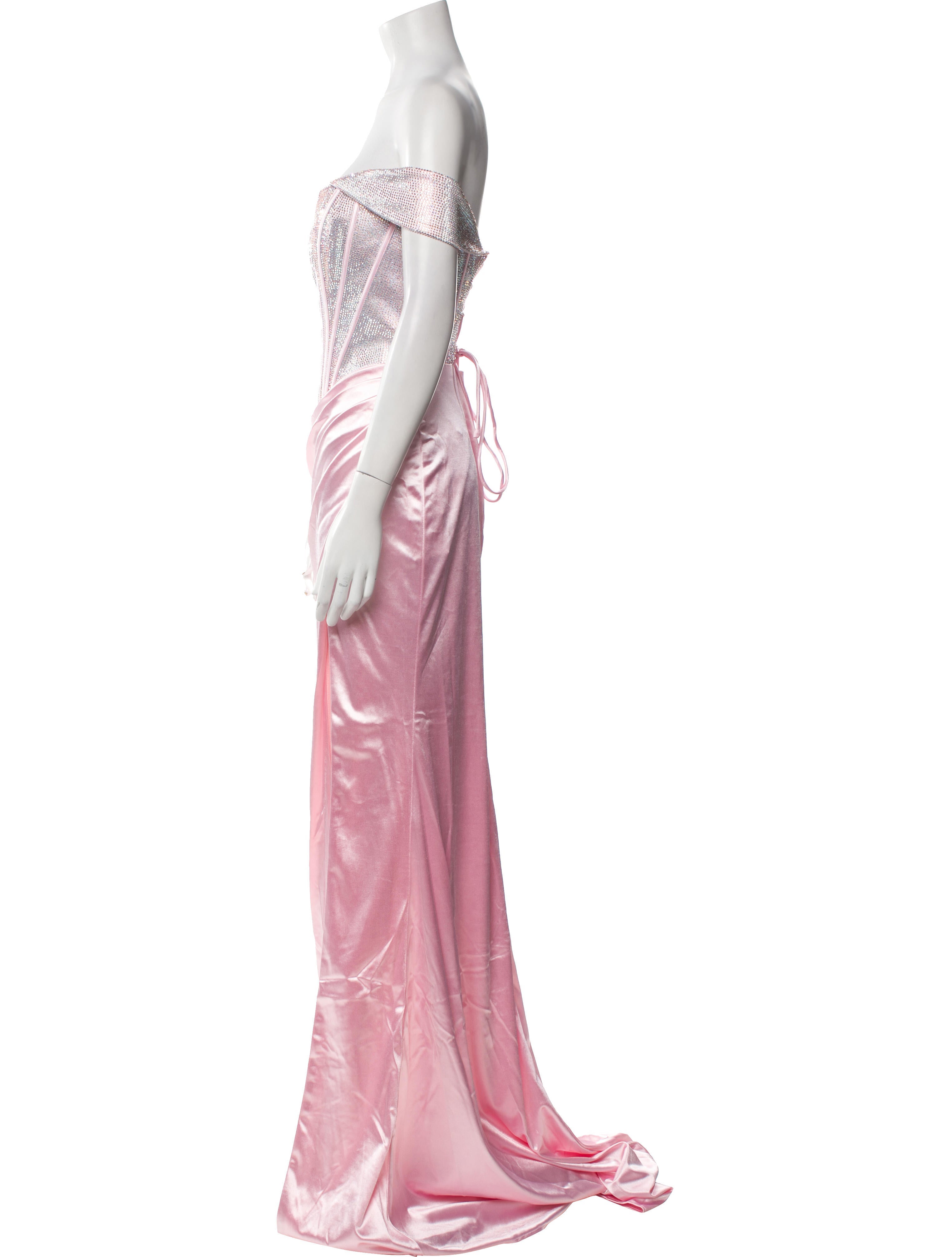 Portia & Scarlett Off-The-Shoulder Long Dress