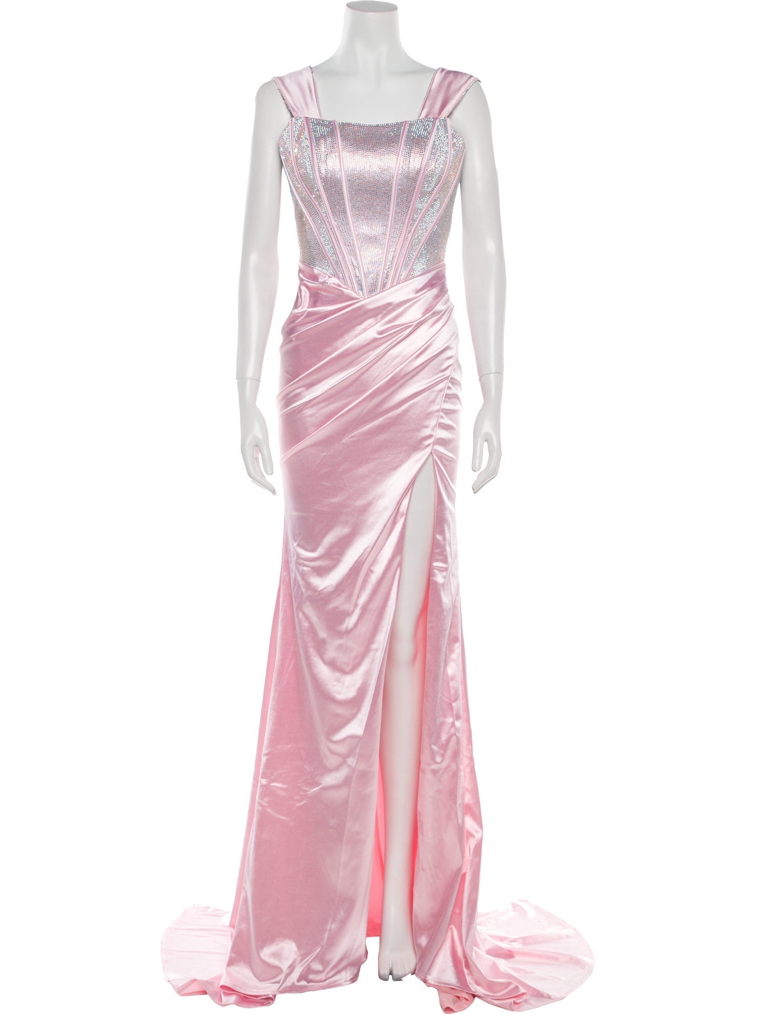 Portia & Scarlett Square Neckline Long Dress w/ Tags