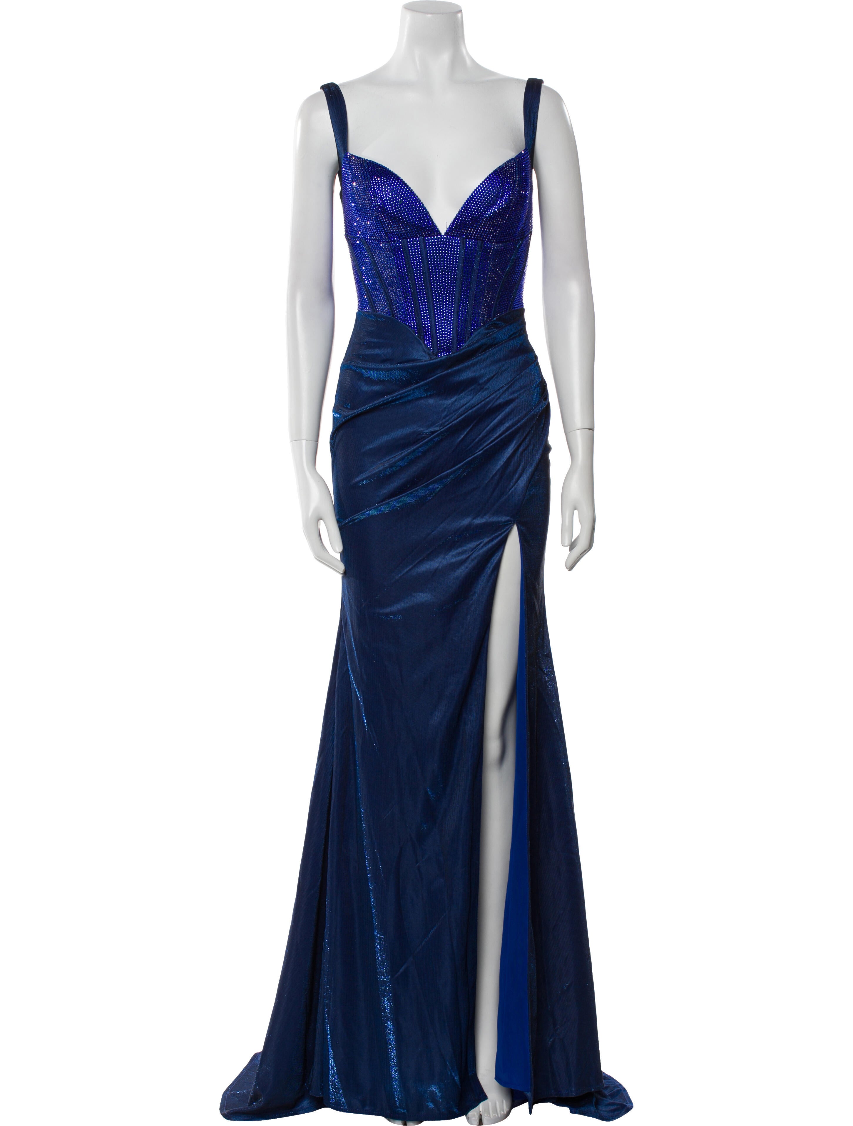 Portia & Scarlett V-Neck Long Dress