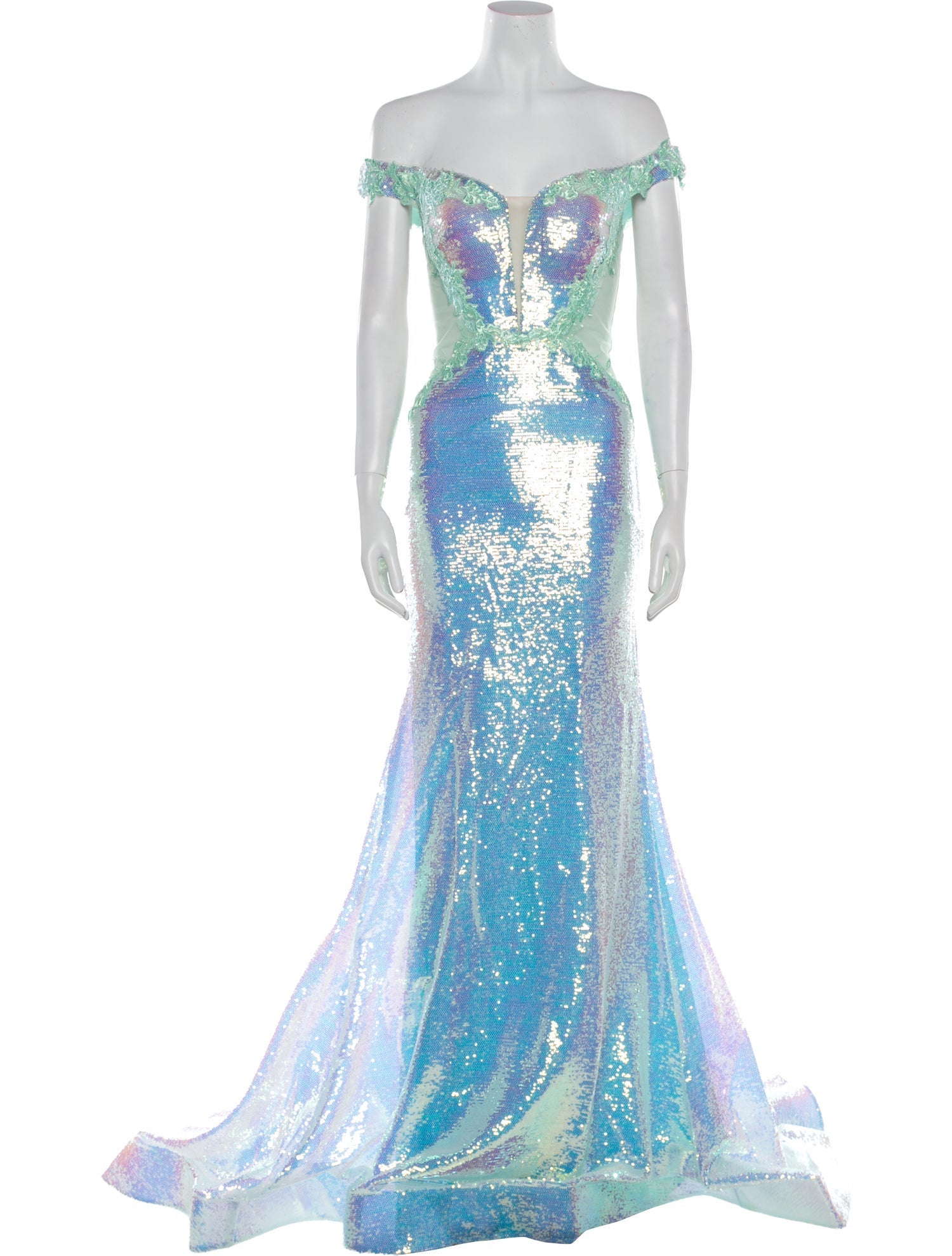 Portia & Scarlett Printed Long Dress w/ Tags