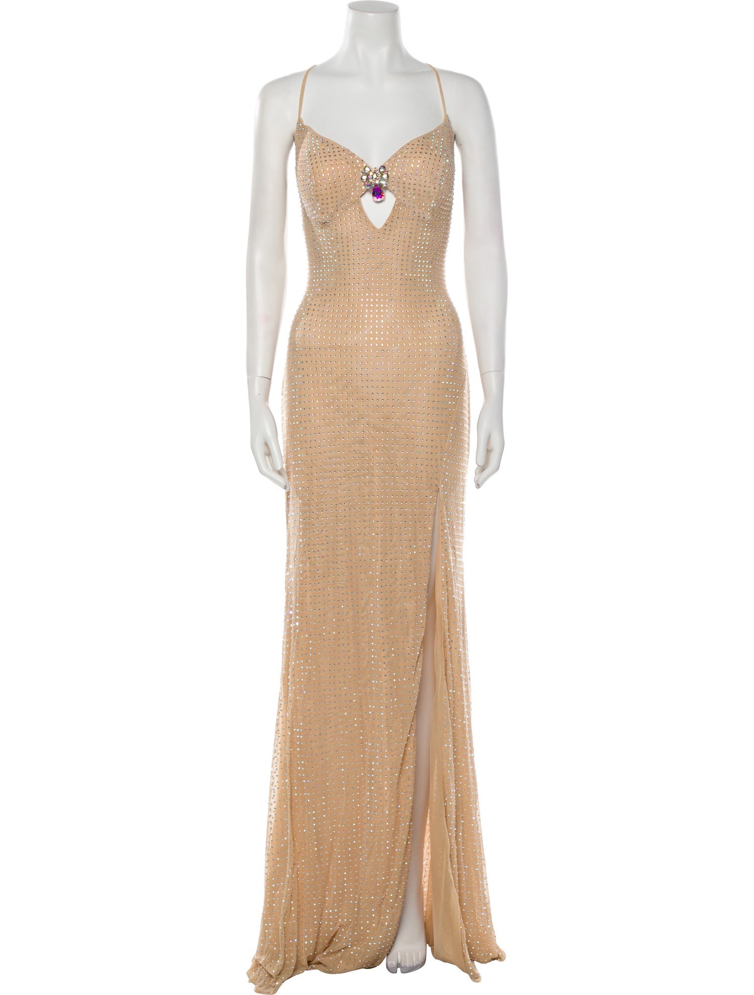 zendaya golden globe dress Sculpted Torso with Square Neckline – M.R DESIGN