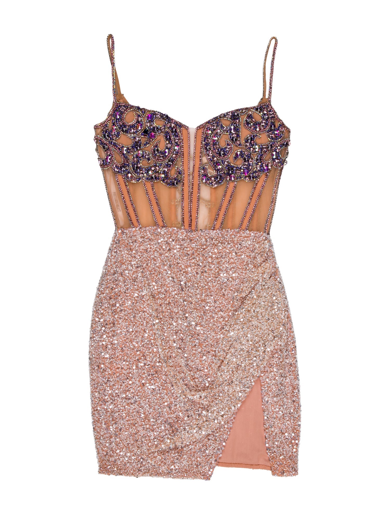 Portia & Scarlett Mesh Mini Dress w/ Tags