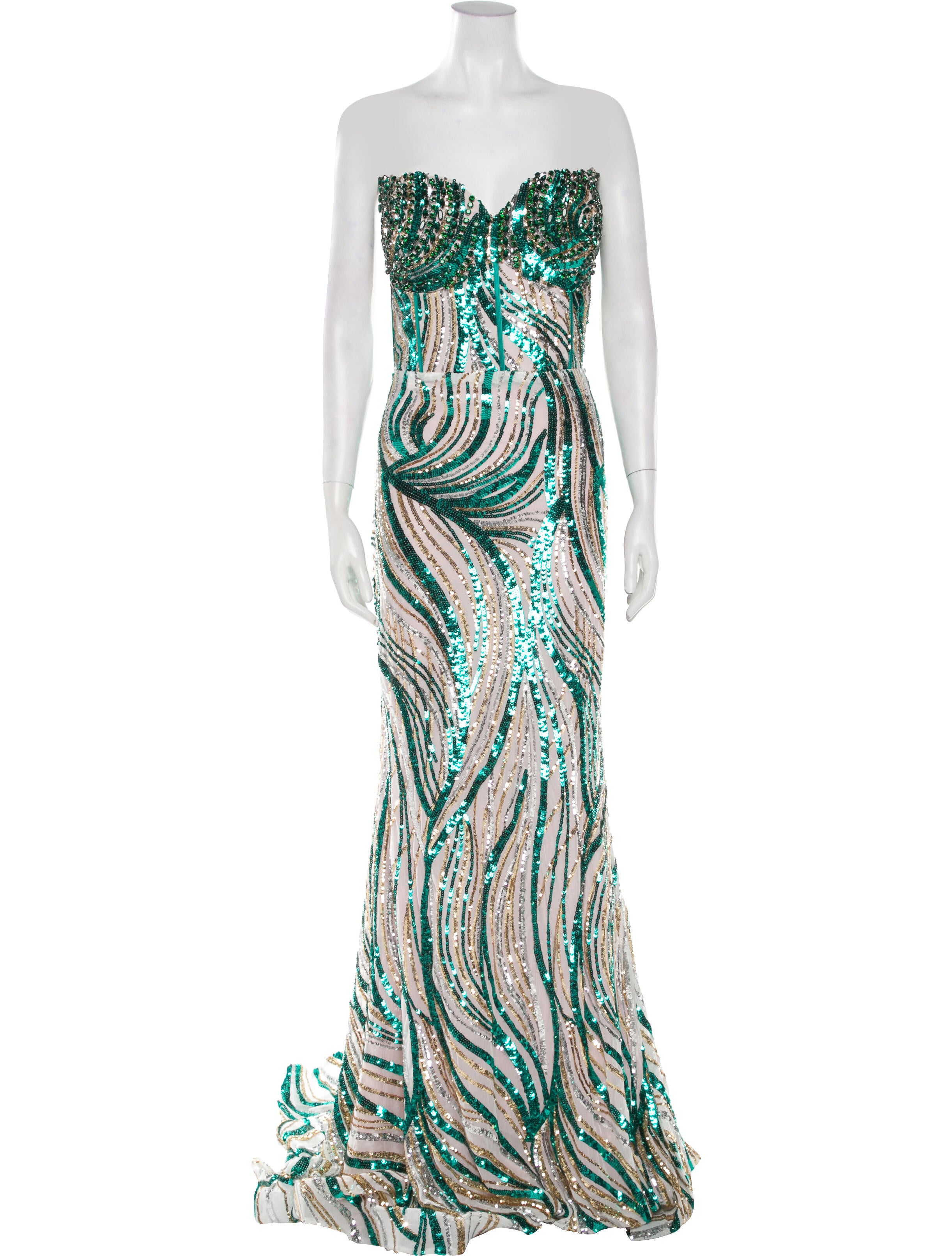 Portia & Scarlett Printed Long Dress