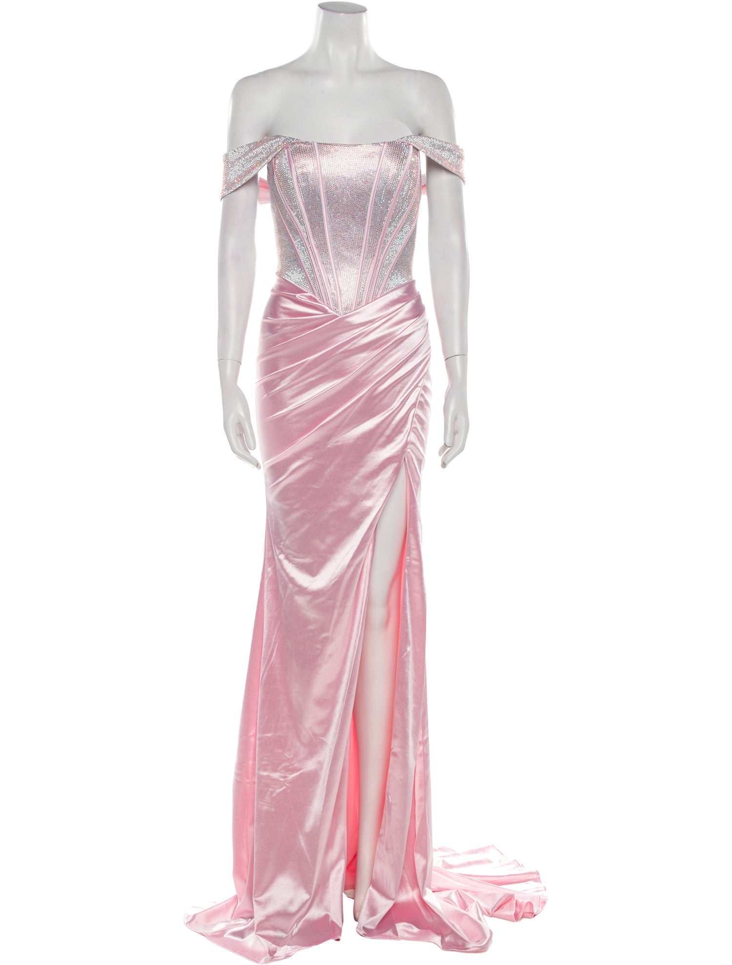 Portia & Scarlett Off-The-Shoulder Long Dress