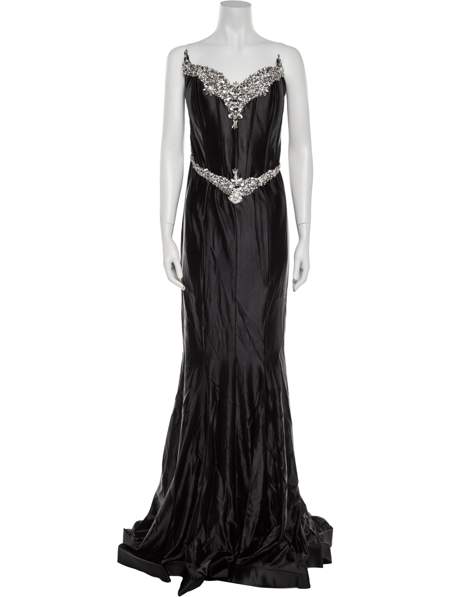 Portia & Scarlett Square Neckline Long Dress w/ Tags