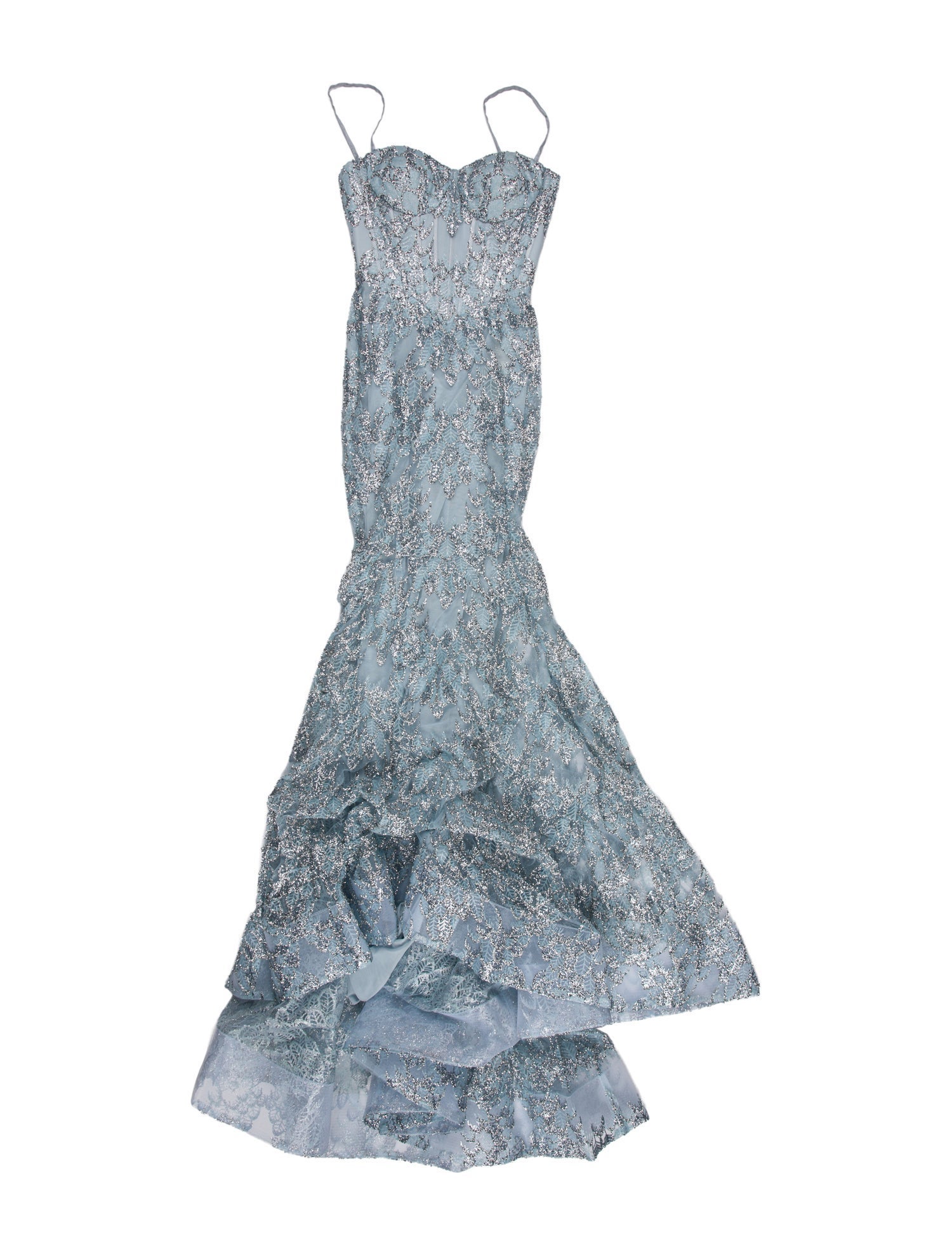 long dress formal dress Lavender Straps A-line Long Formal Dress, Lavender / 8