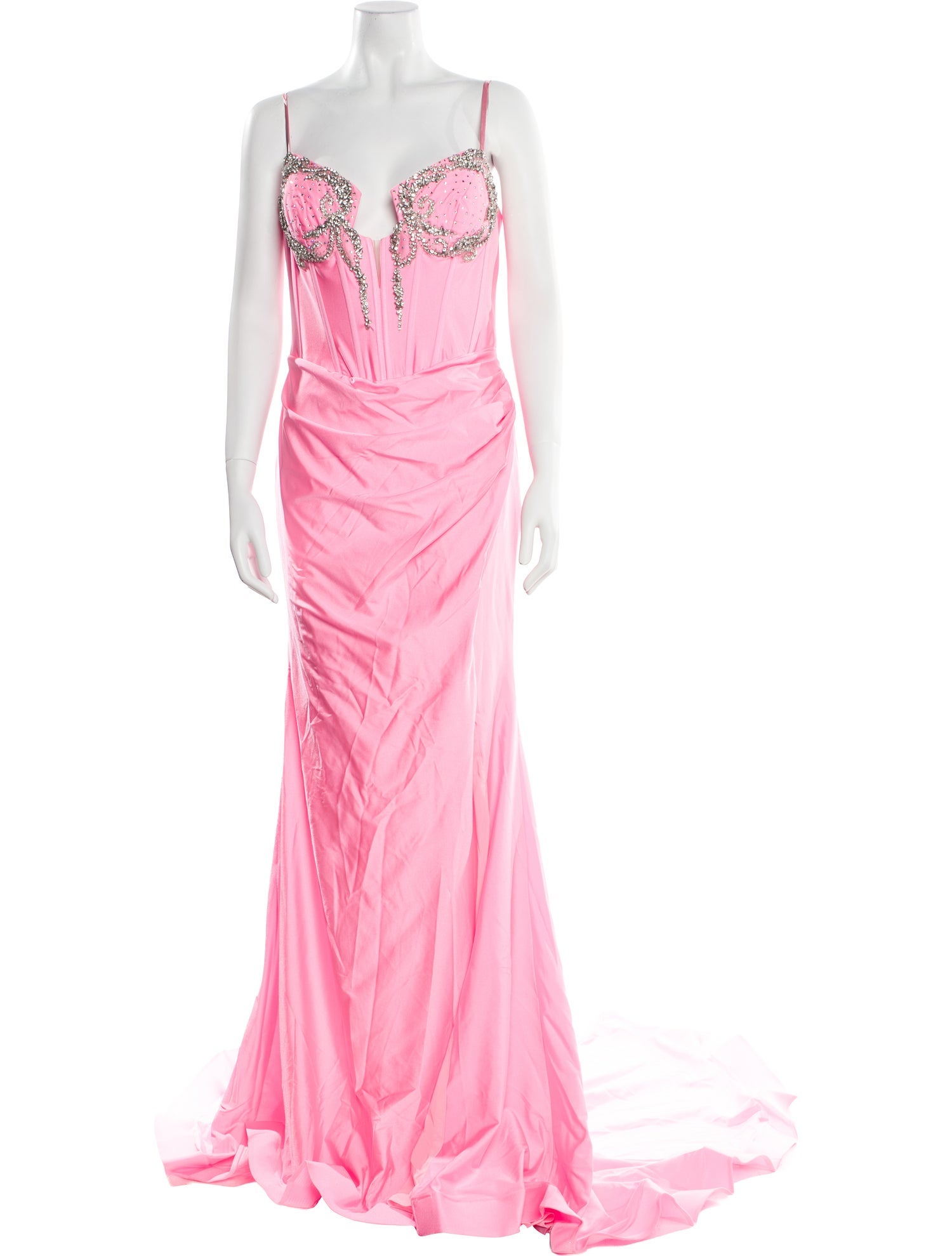 Portia & Scarlett Square Neckline Long Dress