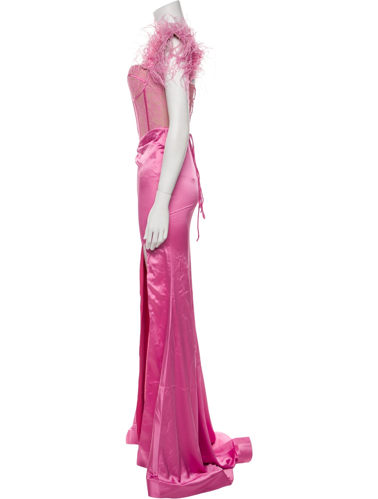 Portia & Scarlett Satin Long Dress