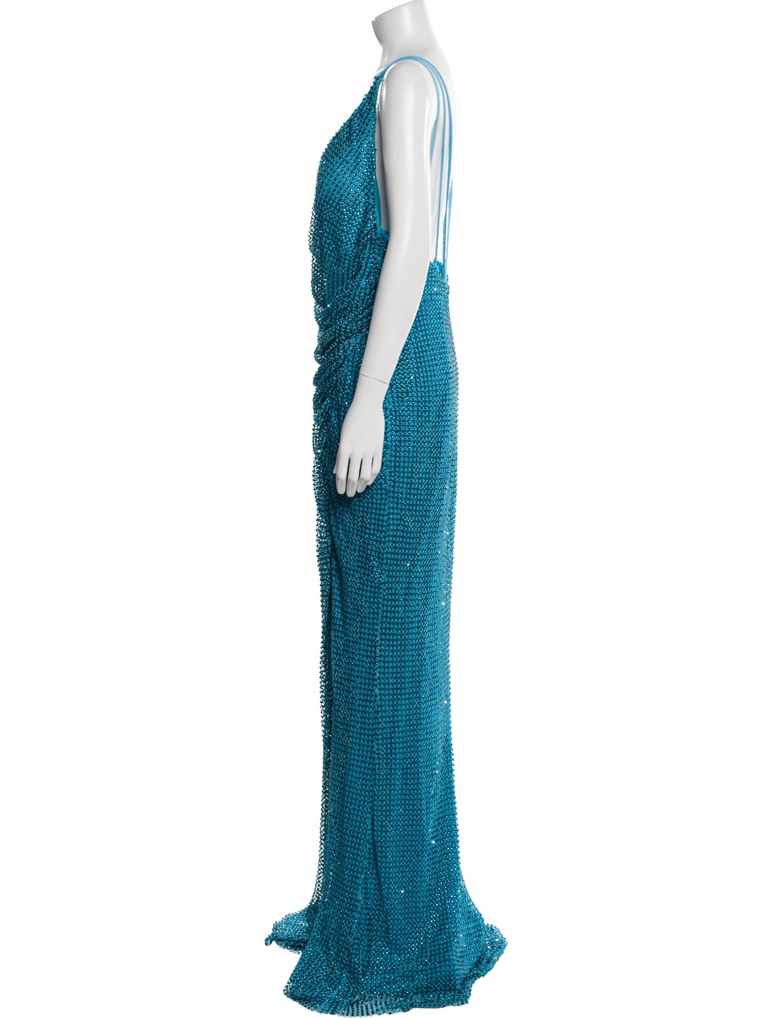 Portia & Scarlett Patterned Long Dress w/ Tags