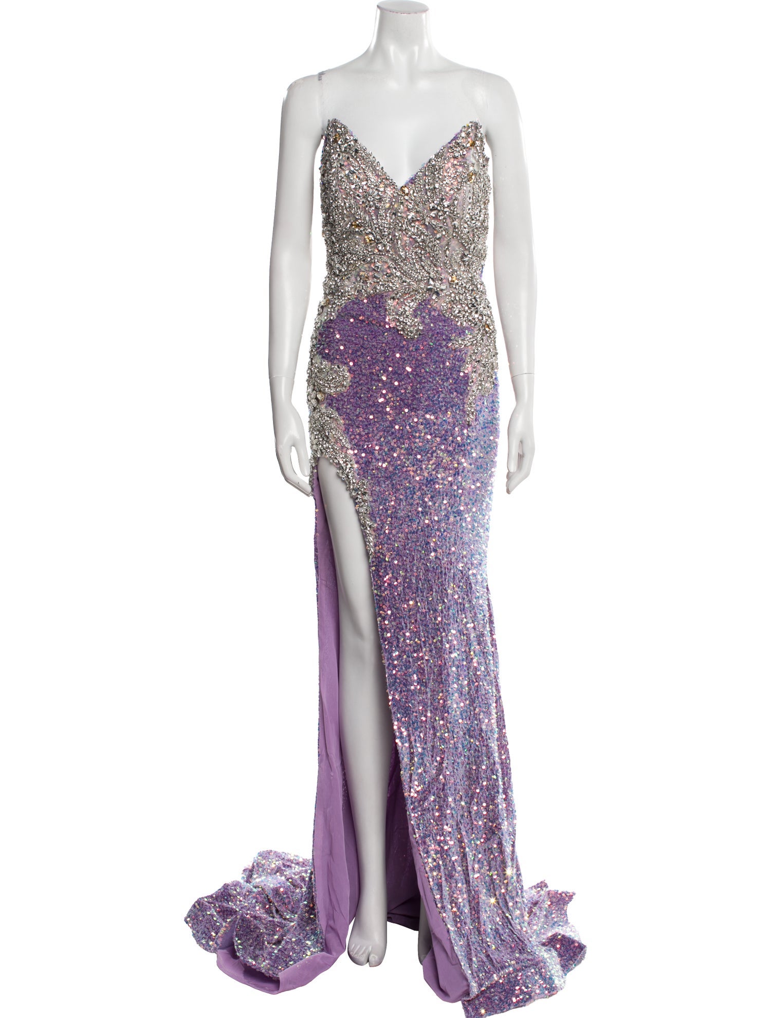 Portia & Scarlett Printed Long Dress w/ Tags