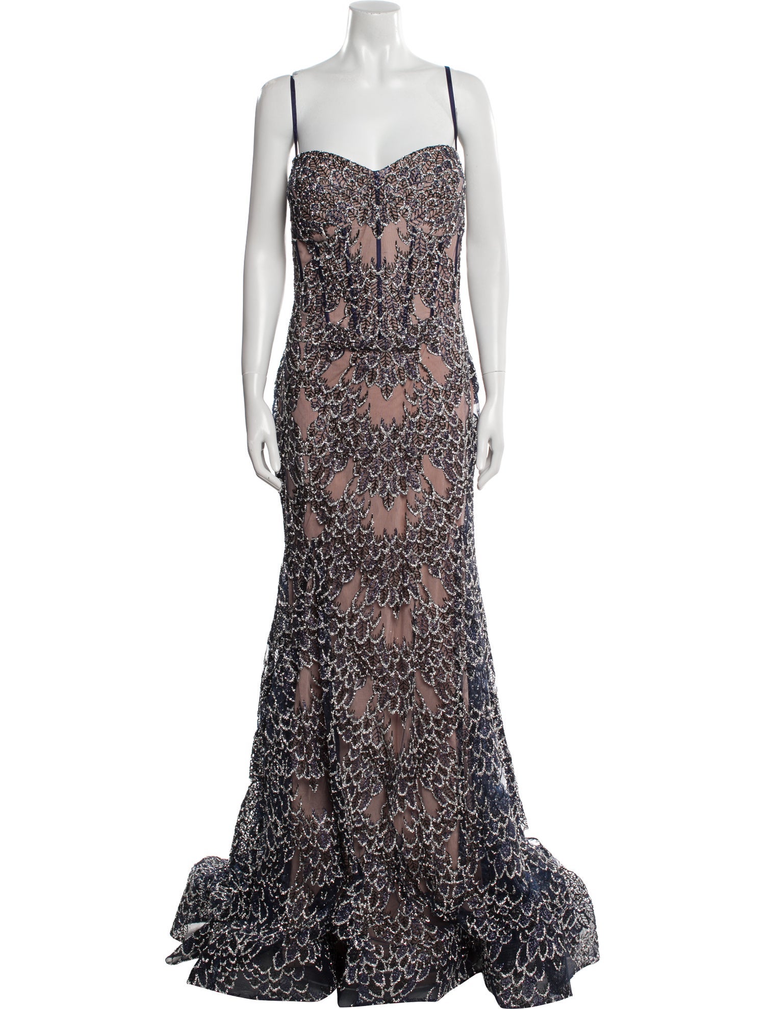 Portia & Scarlett Mesh Long Dress w/ Tags