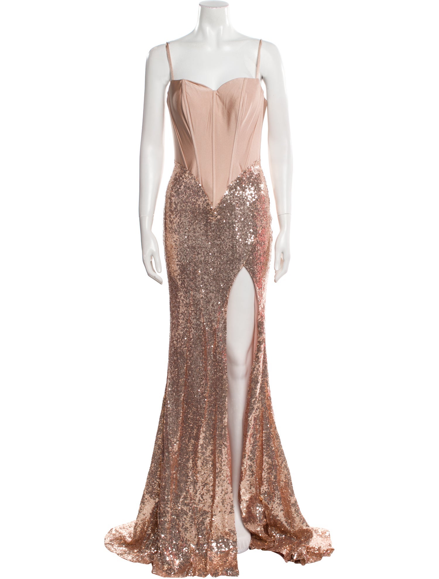 Portia & Scarlett Patterned Long Dress w/ Tags