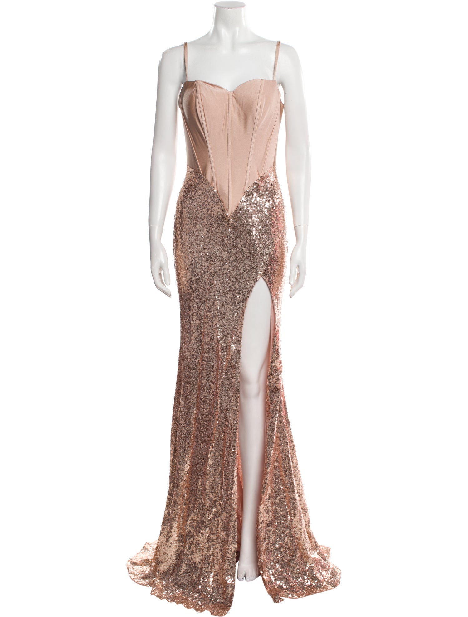 Portia & Scarlett Patterned Long Dress w/ Tags