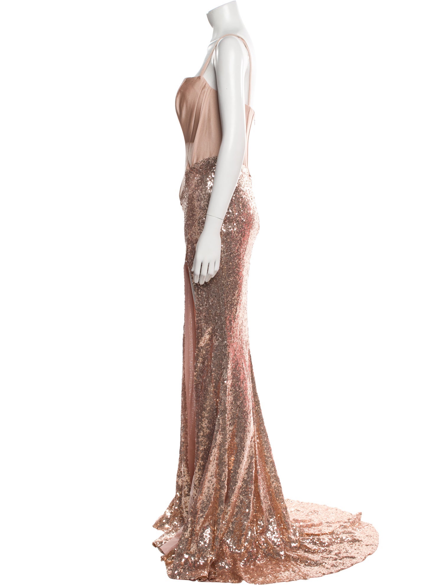 Portia & Scarlett Patterned Long Dress w/ Tags