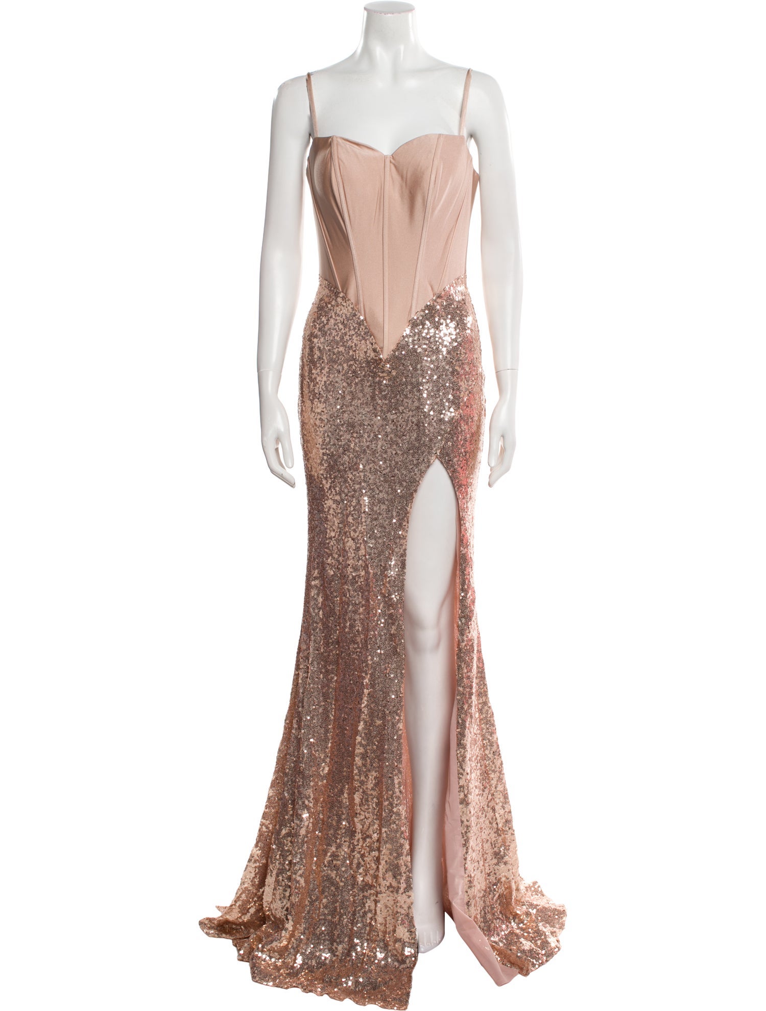 Portia & Scarlett Patterned Long Dress w/ Tags