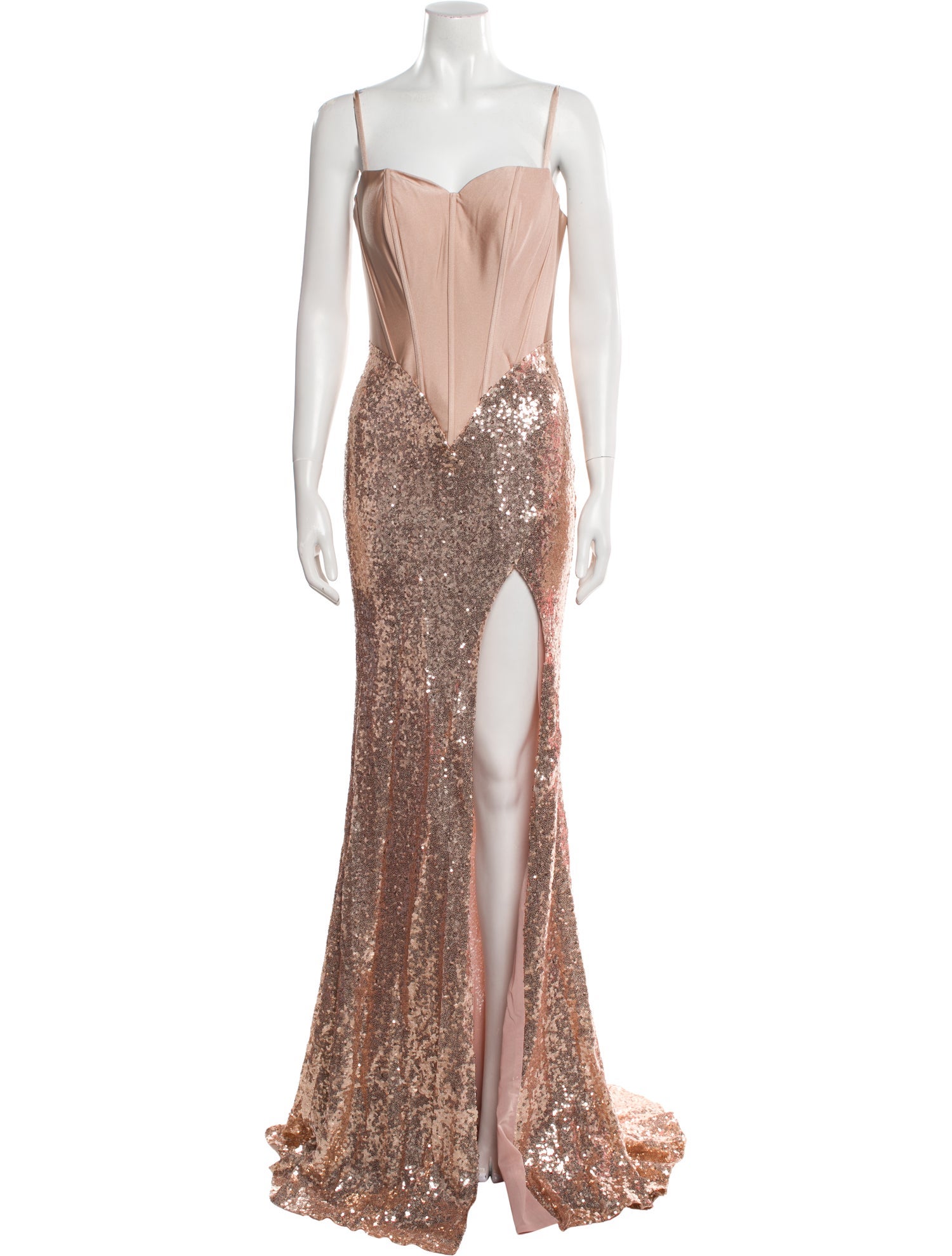 Portia & Scarlett Patterned Long Dress w/ Tags