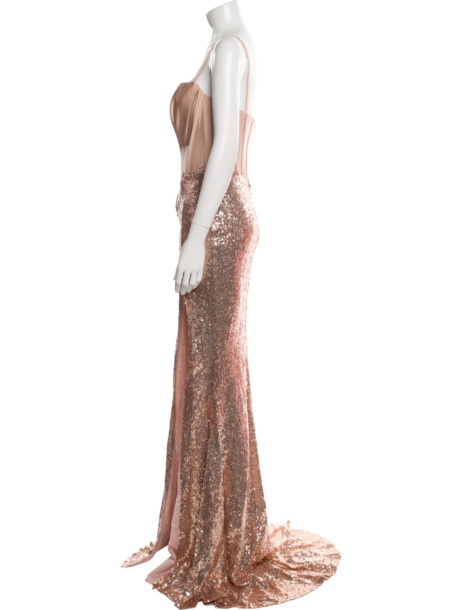 Portia & Scarlett Patterned Long Dress w/ Tags