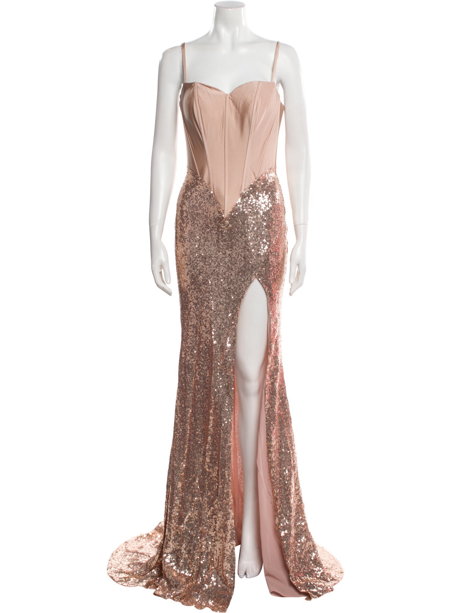 Portia & Scarlett Patterned Long Dress w/ Tags