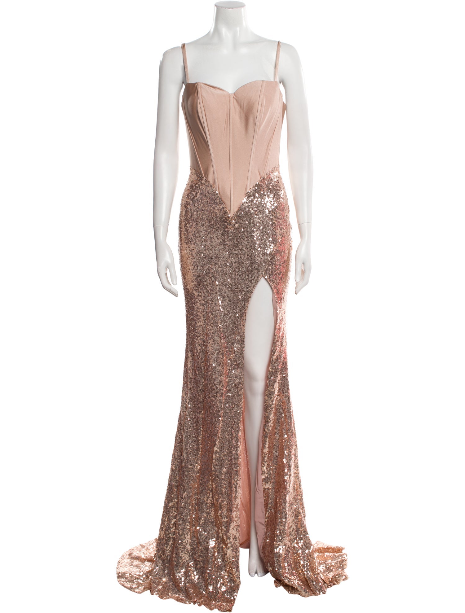 Portia & Scarlett Patterned Long Dress w/ Tags