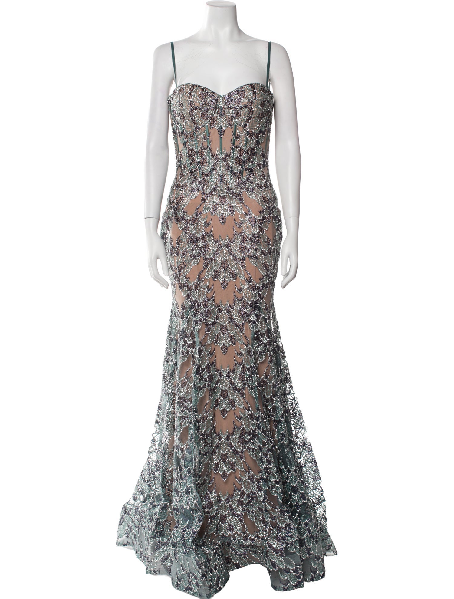 Portia & Scarlett Mesh Long Dress w/ Tags