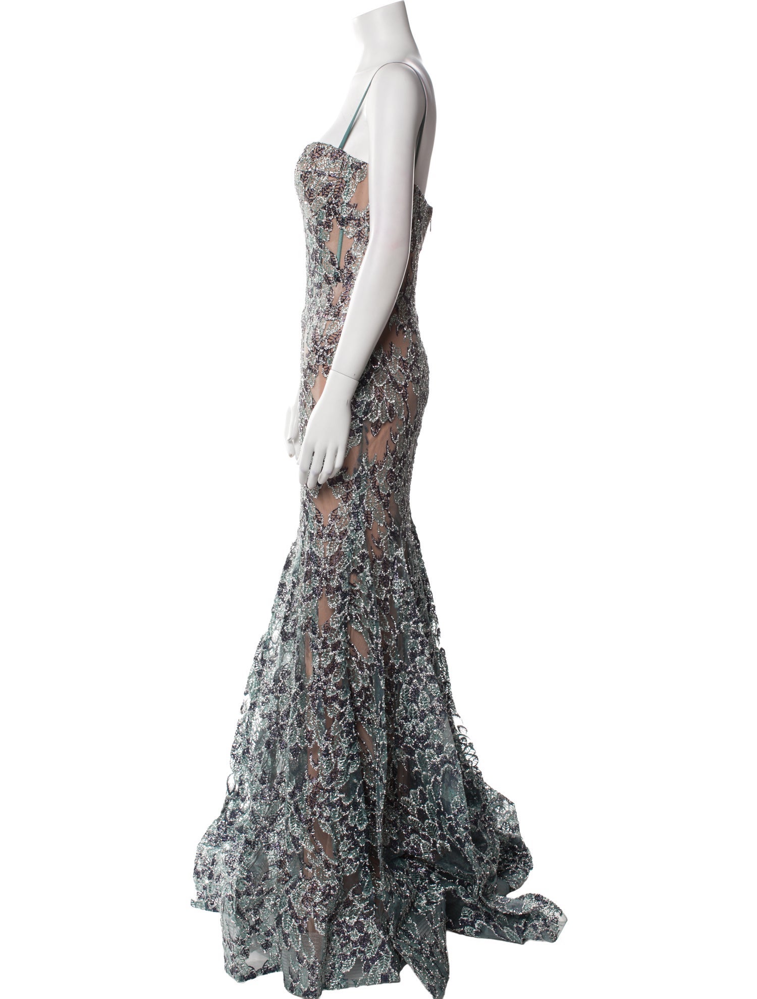 Portia & Scarlett Mesh Long Dress w/ Tags