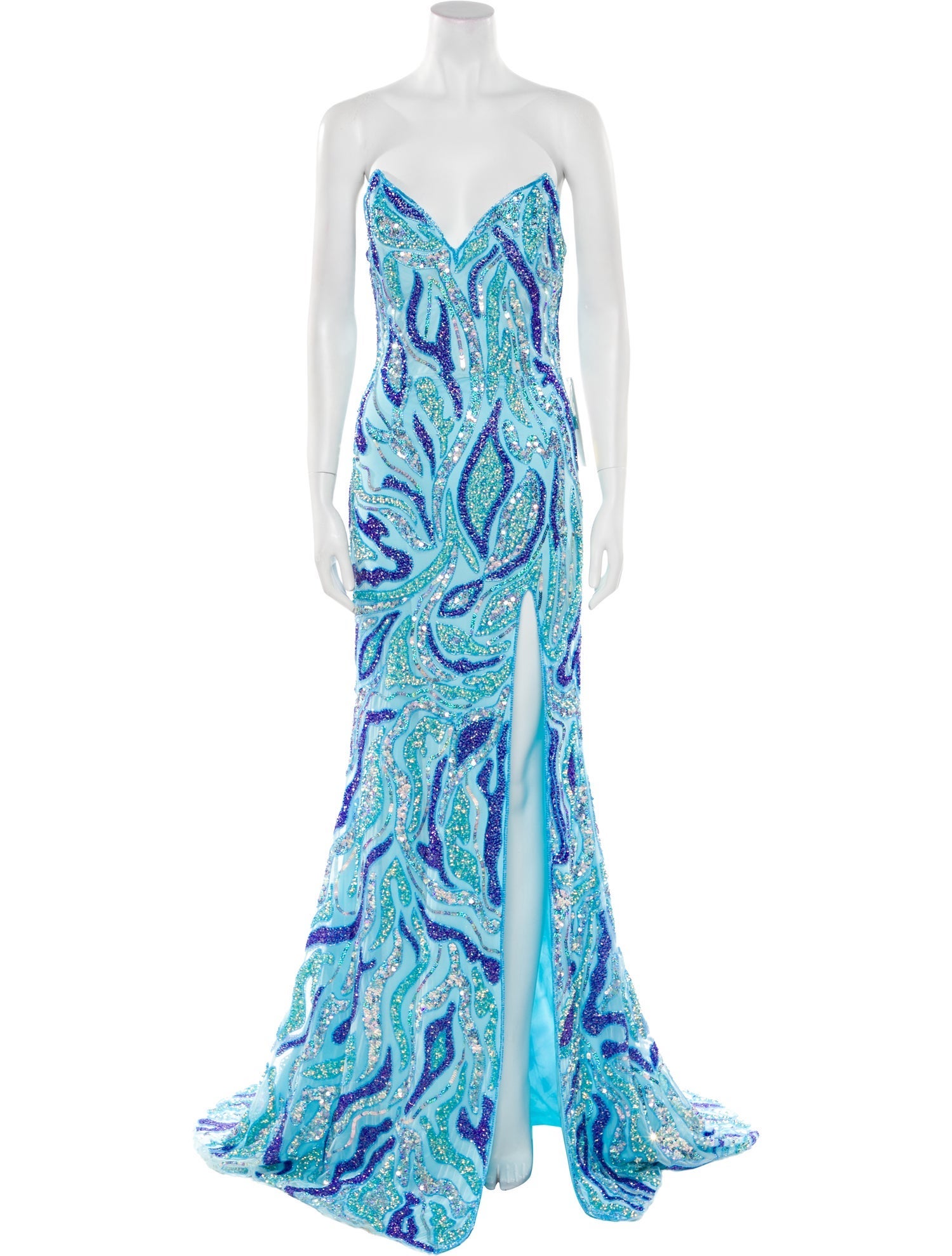 Portia & Scarlett Paisley Print Long Dress w/ Tags