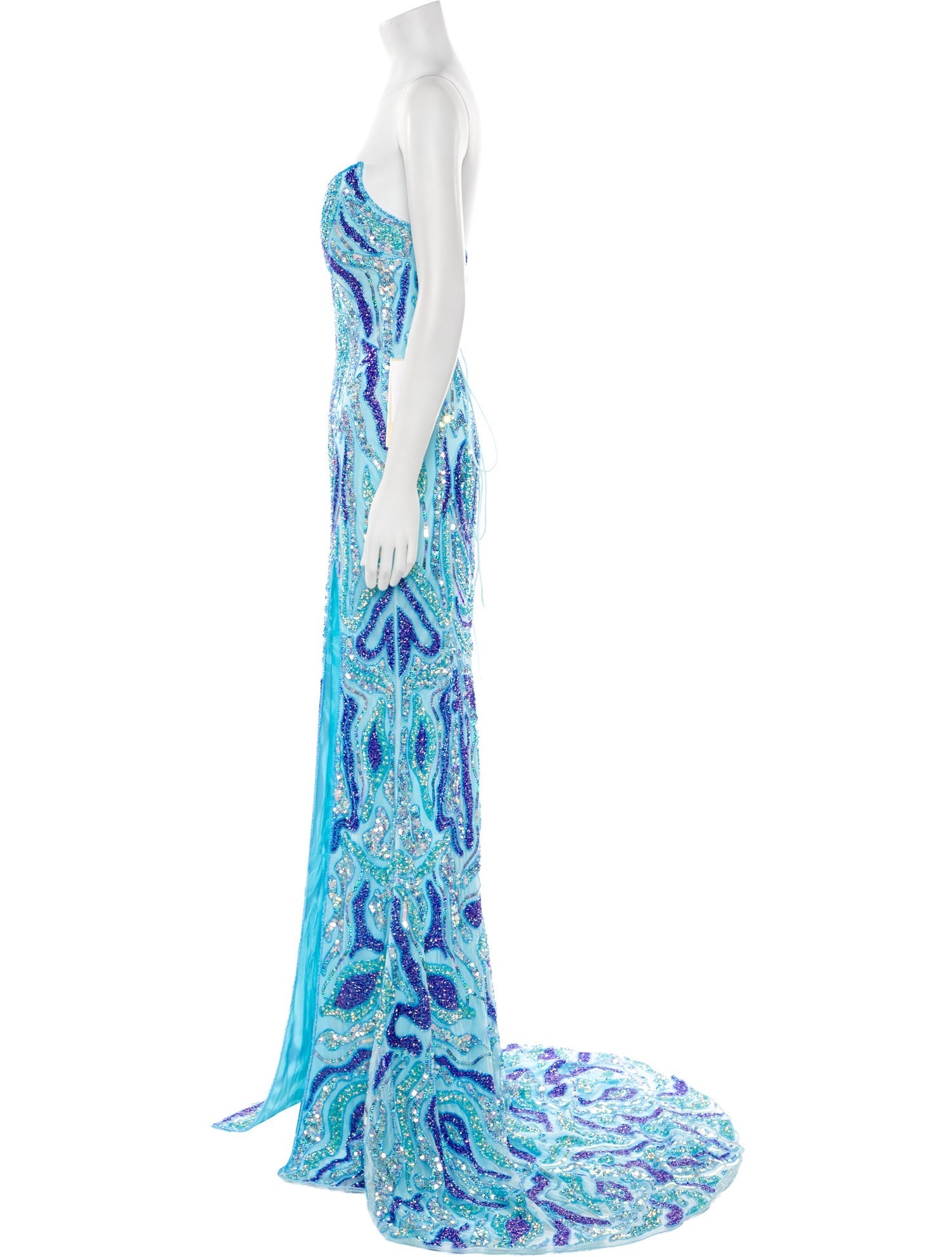 Portia & Scarlett Paisley Print Long Dress w/ Tags