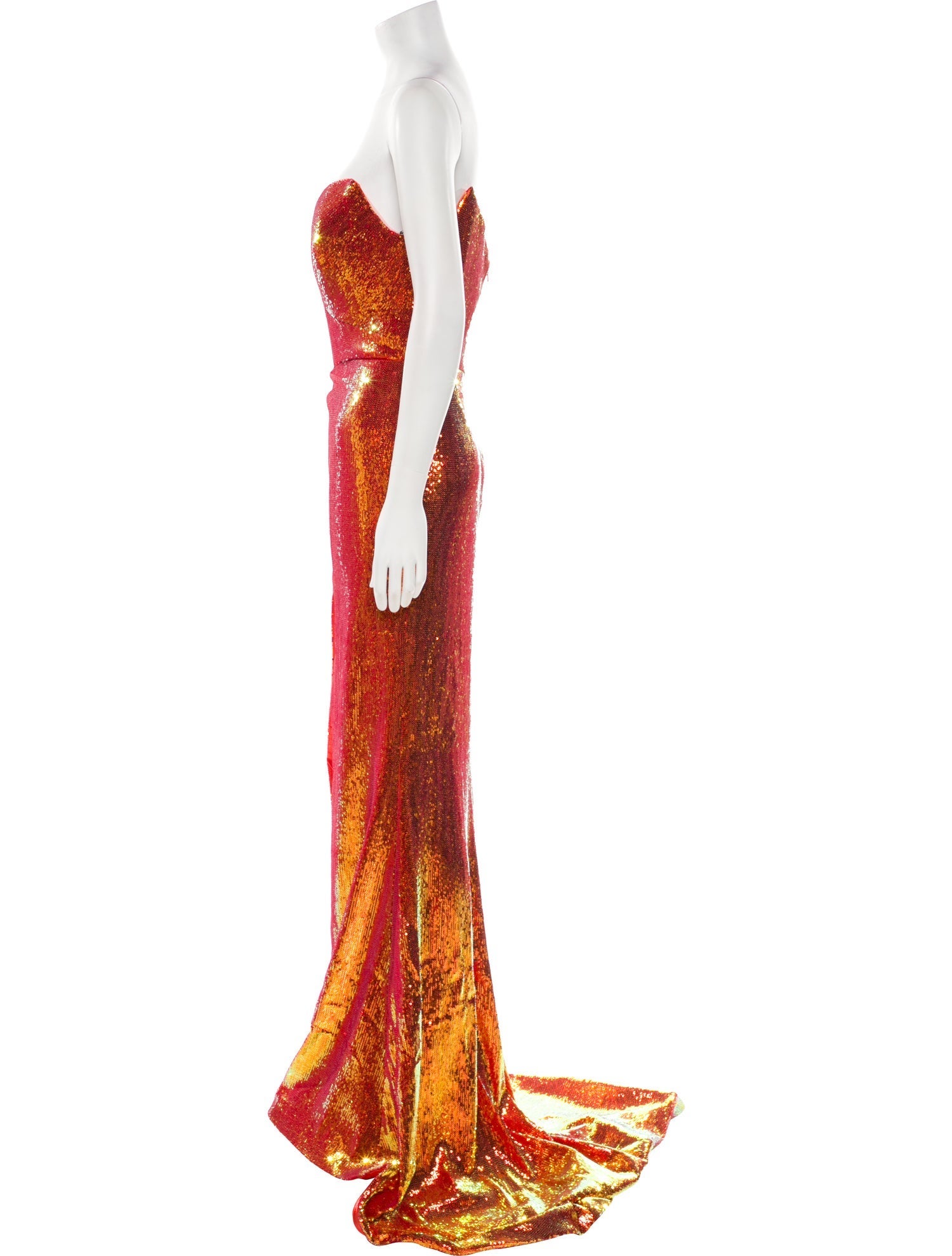 Portia & Scarlett Printed Long Dress w/ Tags