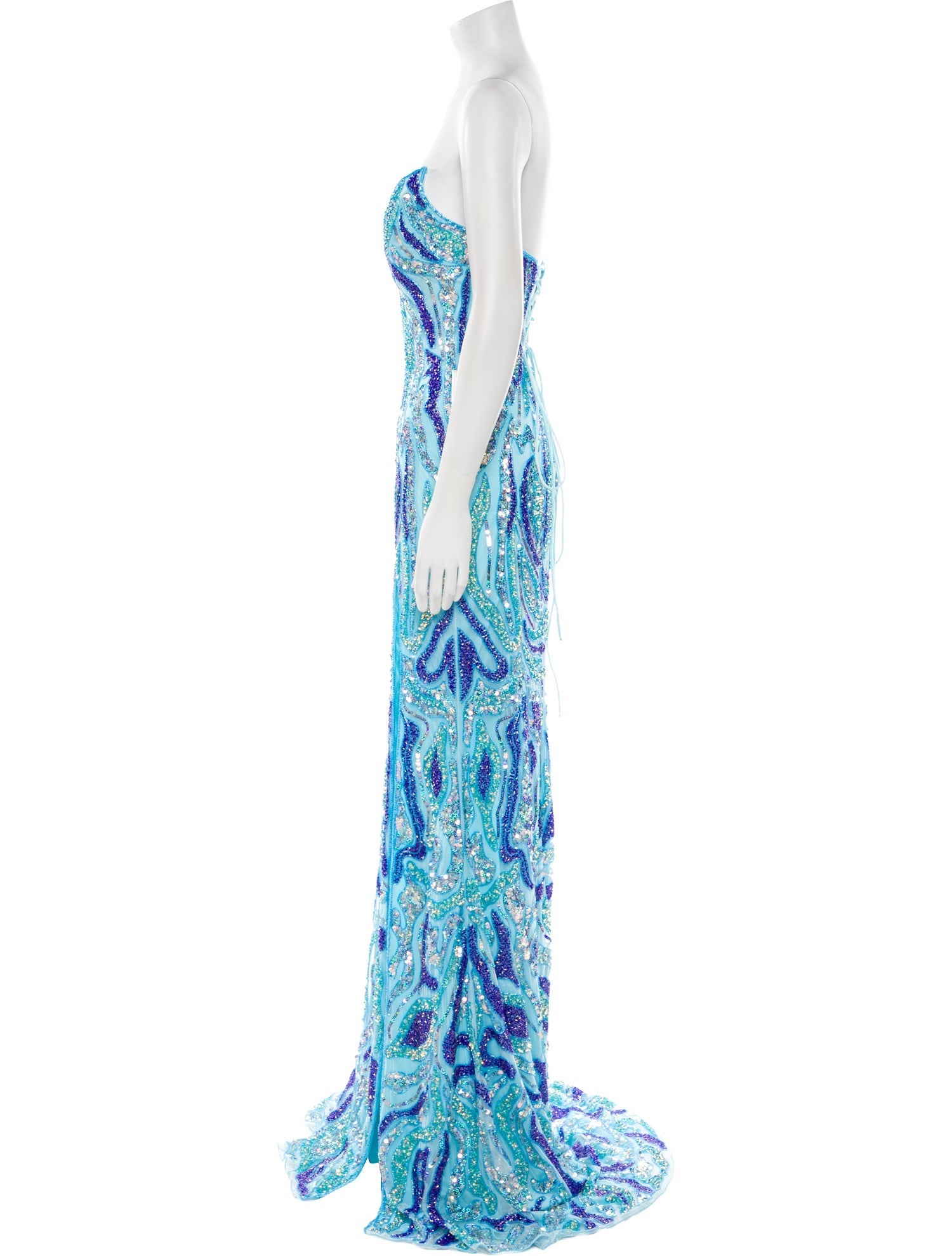 Portia & Scarlett Mesh Long Dress w/ Tags