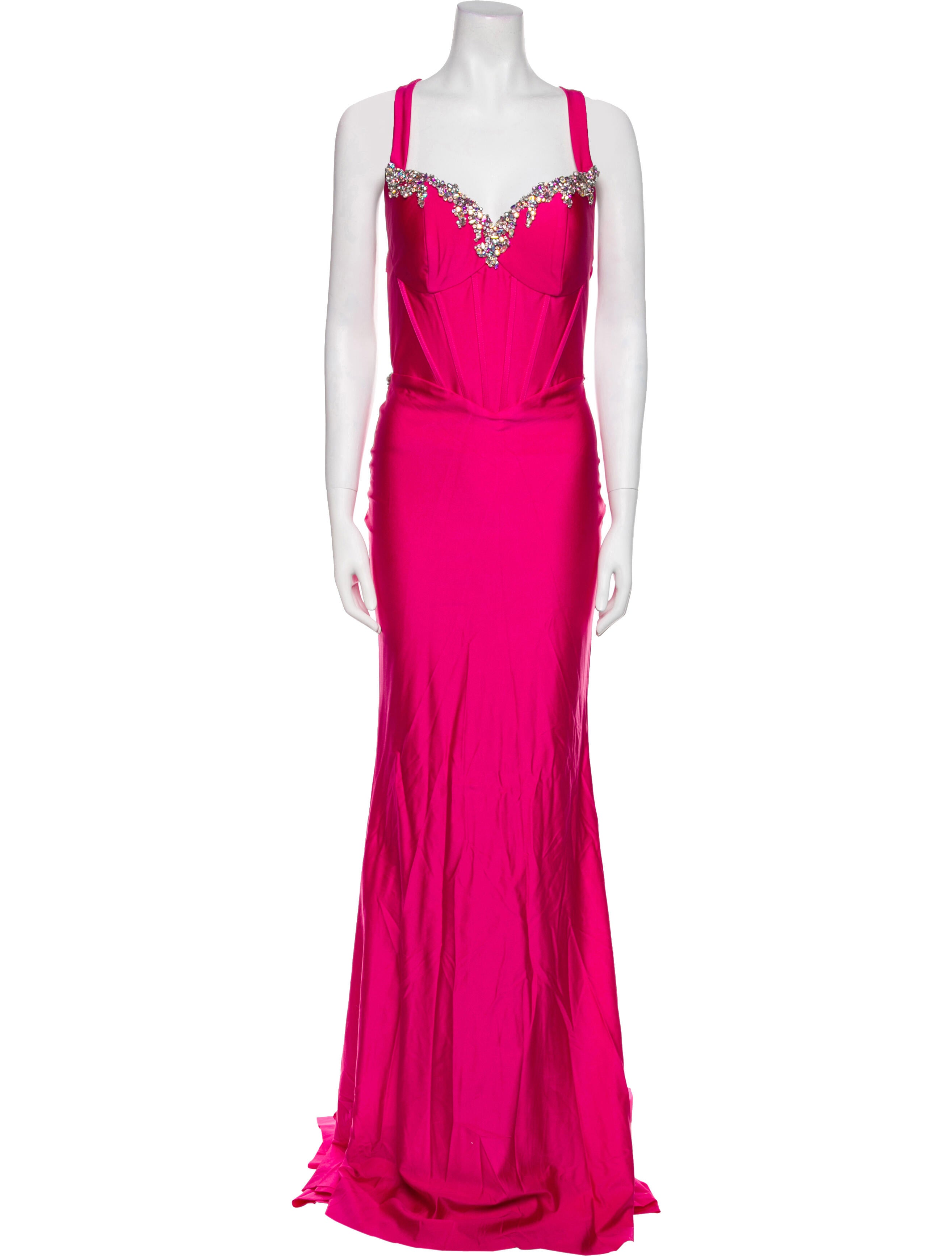 Portia & Scarlett Square Neckline Long Dress w/ Tags