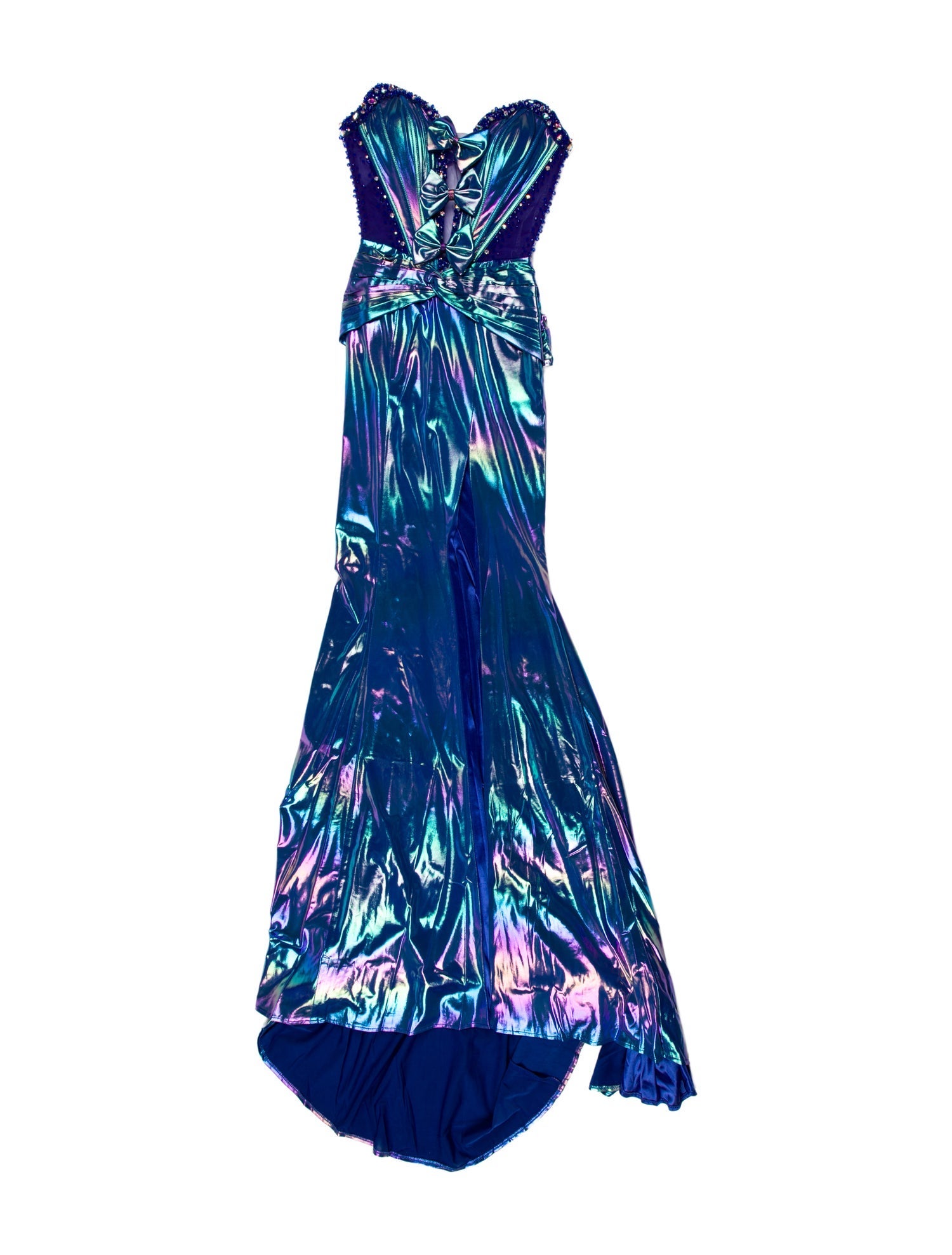 Portia & Scarlett Printed Long Dress w/ Tags