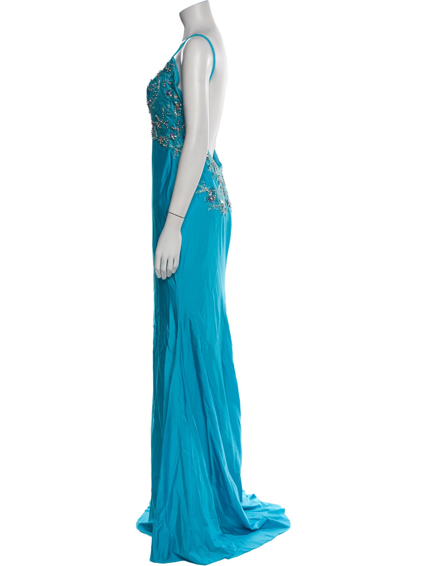 Portia & Scarlett V-Neck Long Dress w/ Tags