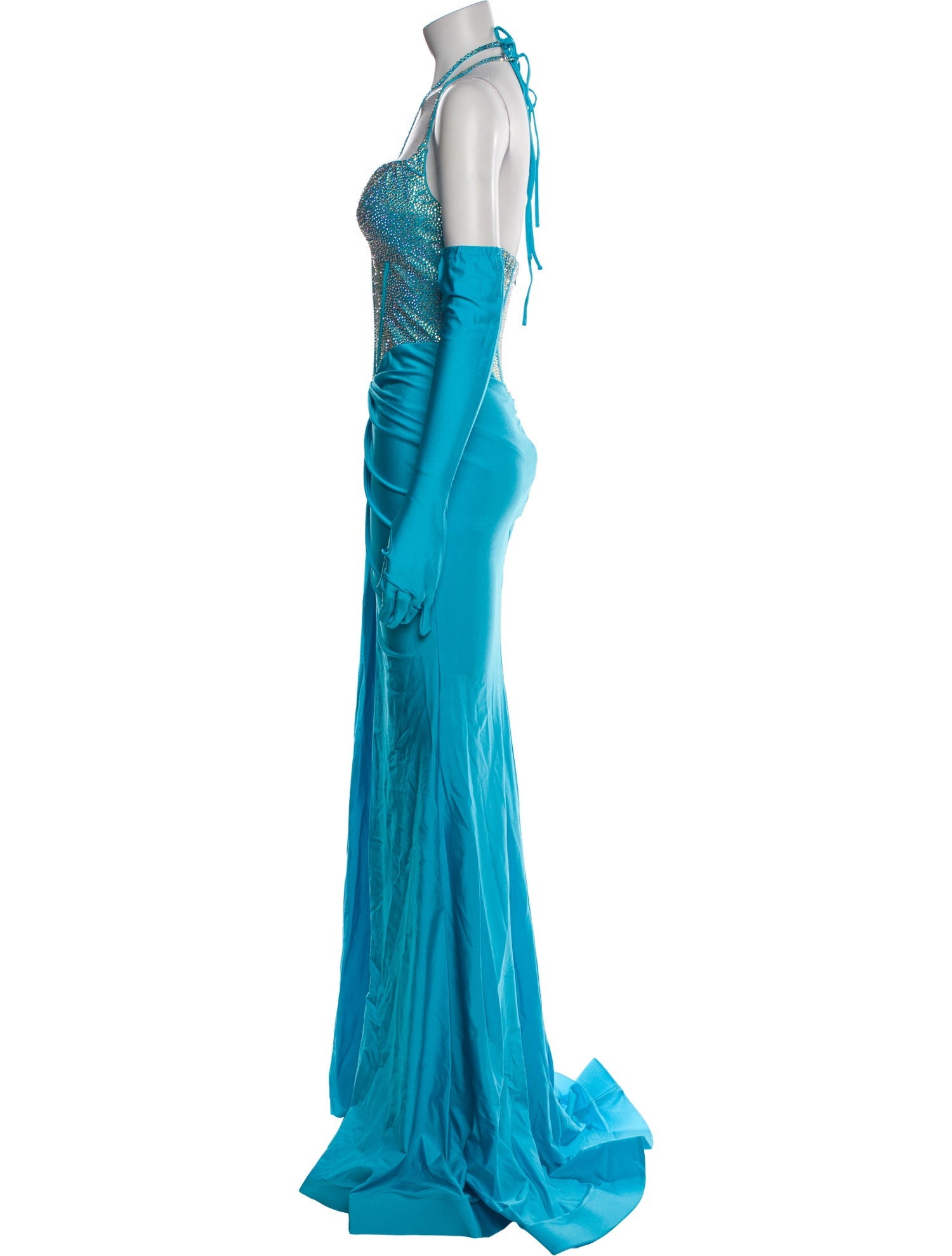 Portia & Scarlett Halterneck Long Dress w/ Tags