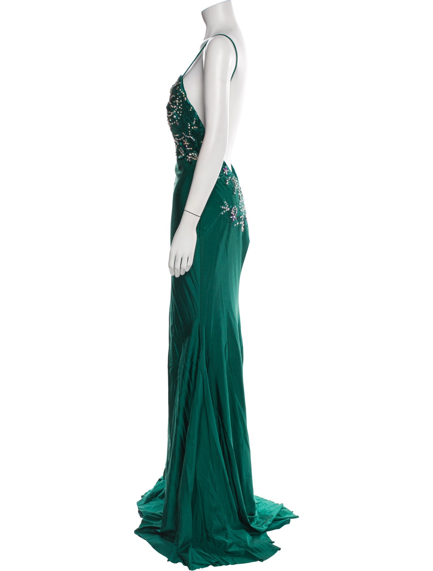 Portia & Scarlett V-Neck Long Dress w/ Tags