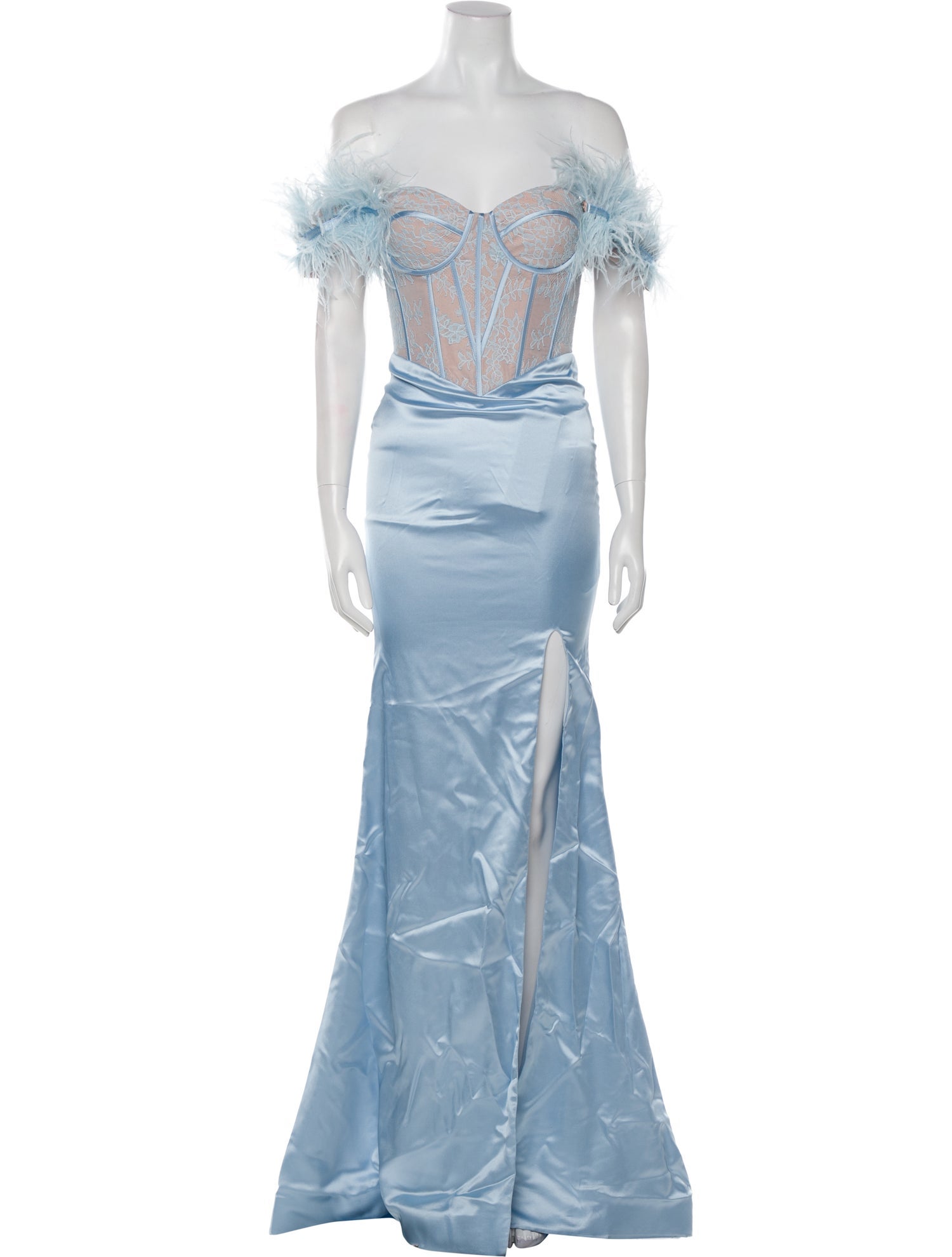 Portia & Scarlett Off-The-Shoulder Long Dress w/ Tags