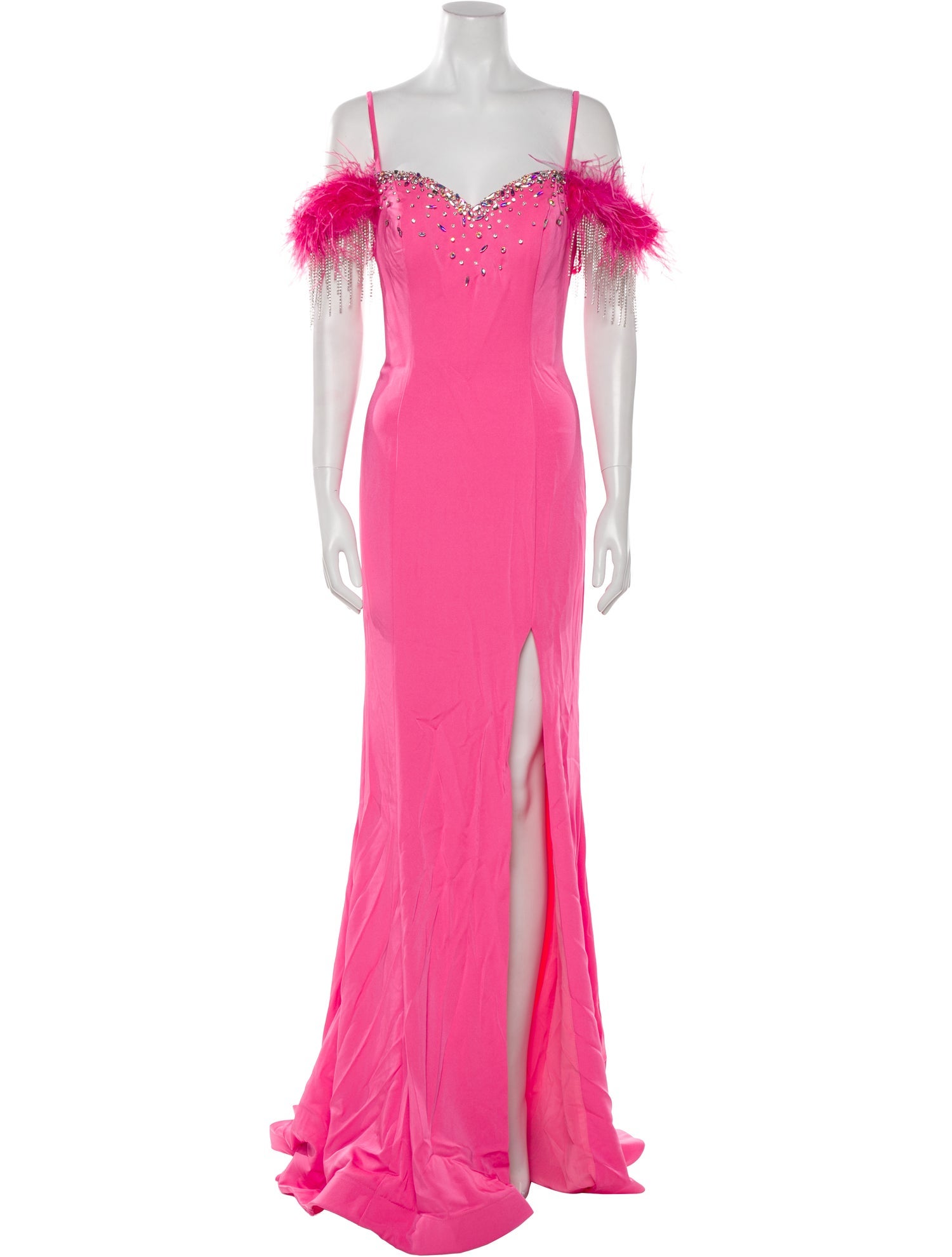 Portia & Scarlett Square Neckline Long Dress w/ Tags