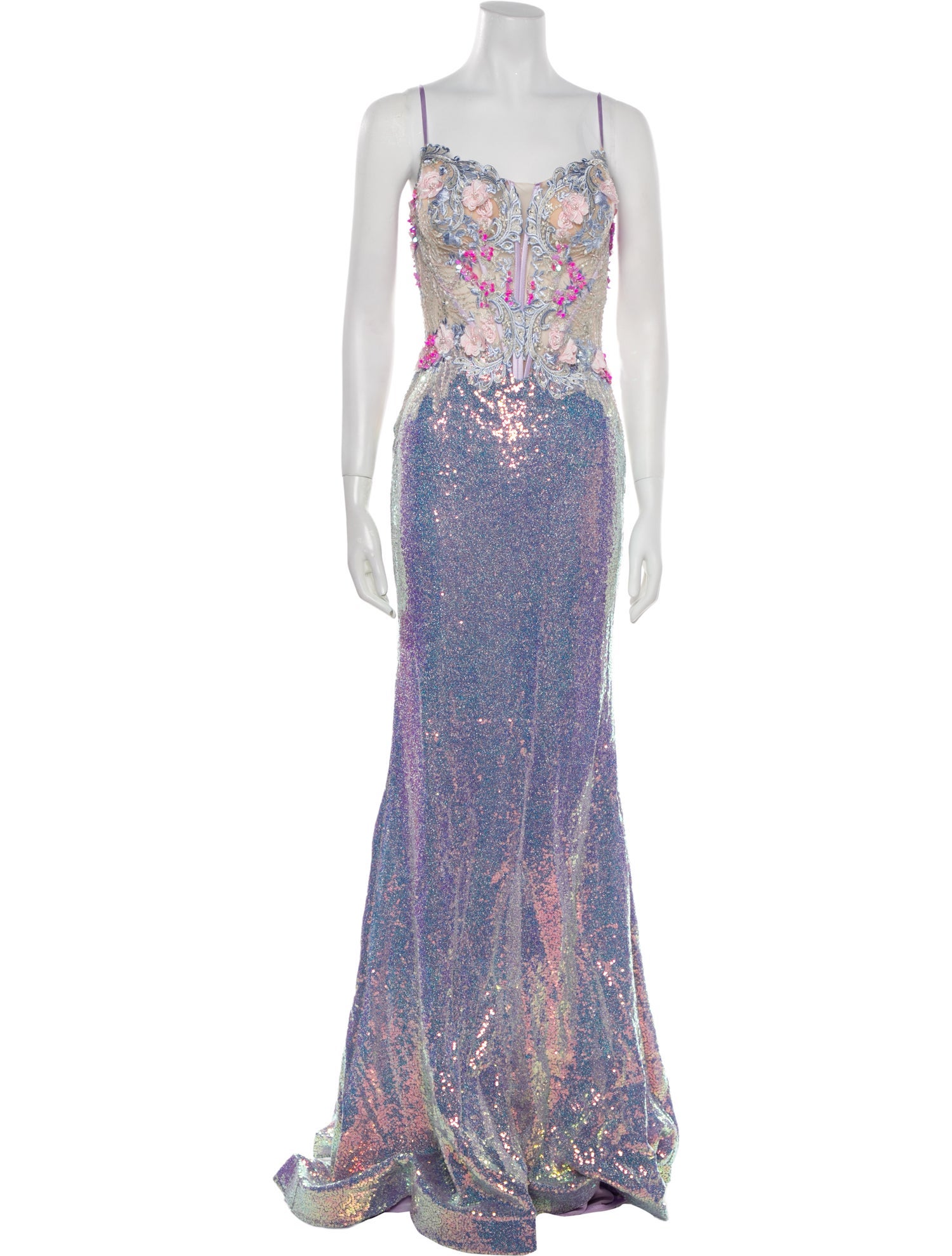 Portia & Scarlett Floral Print Long Dress